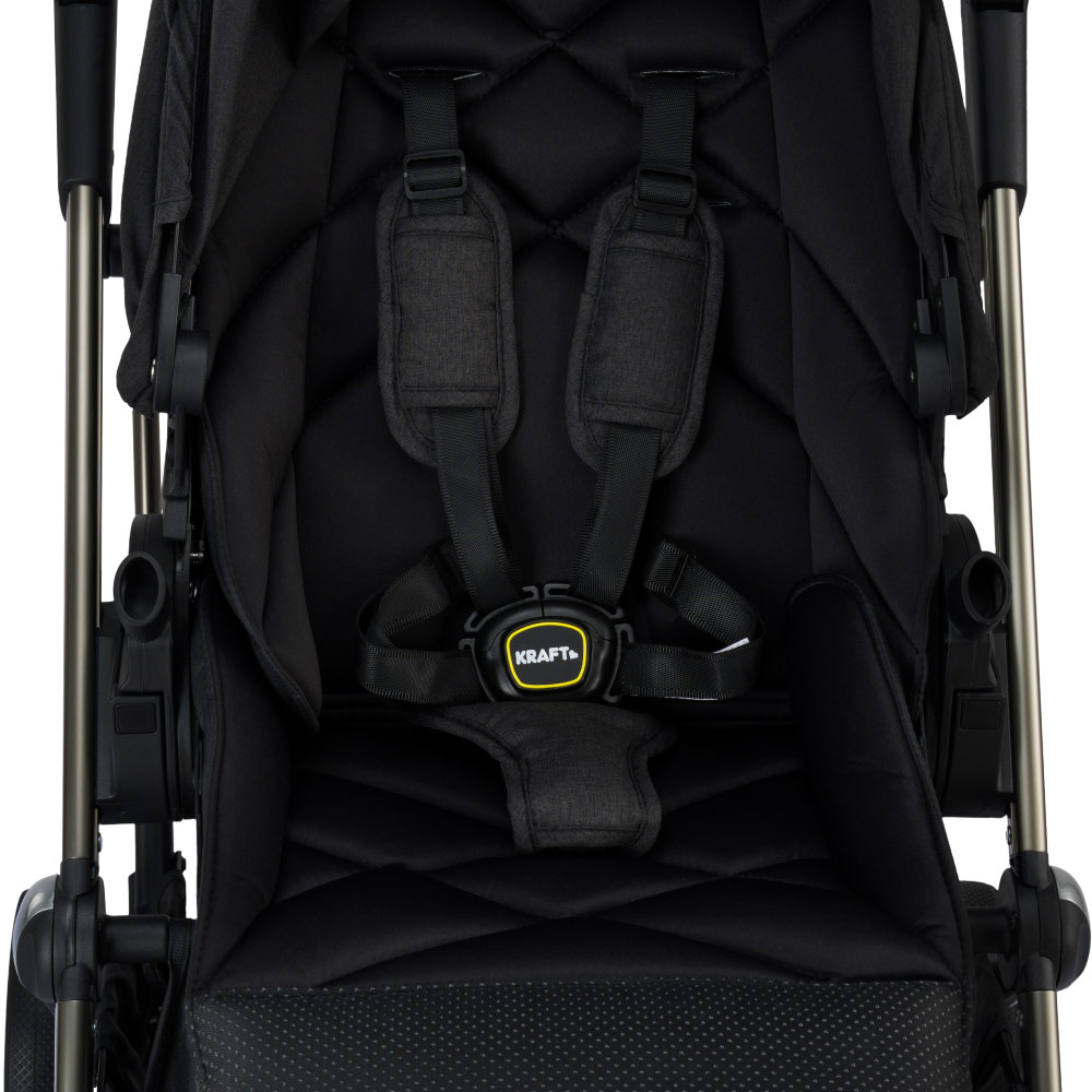 Kenya i-size Travel Sistem Bebek Arabası - Siyah Gri