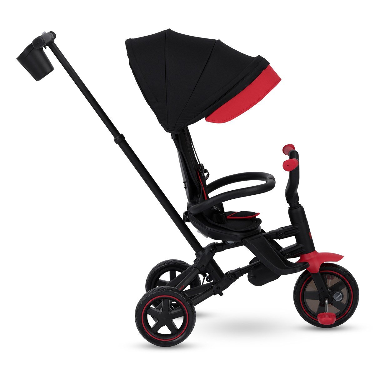Kraft Nova Niello QPlay 6 in 1 Katlanır Bisiklet Kırmızı