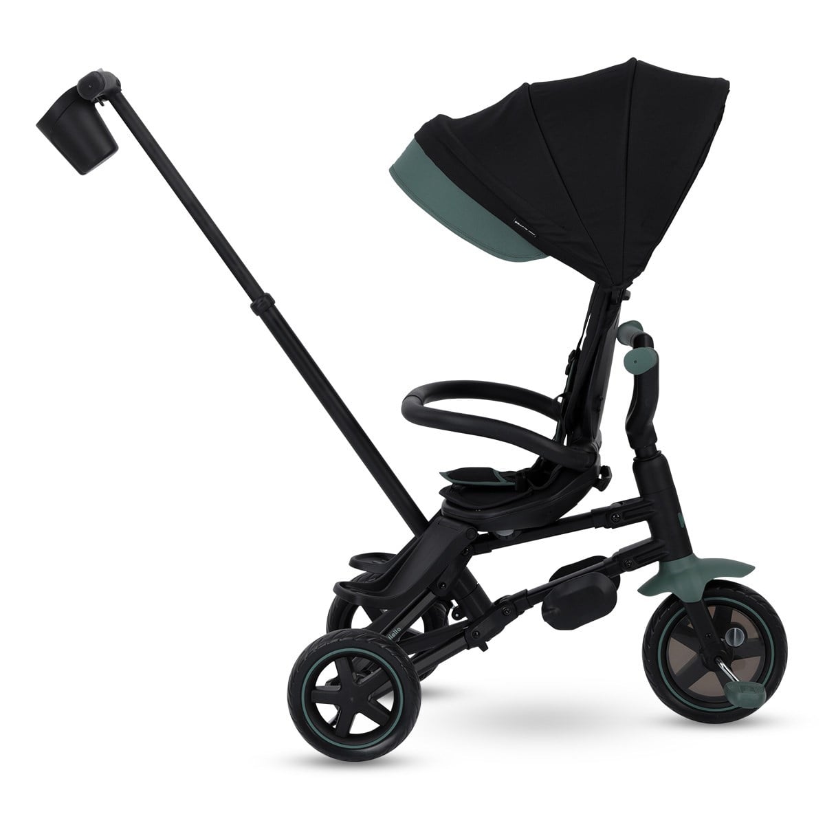 Kraft Nova Niello QPlay 6 in 1 Katlanır Bisiklet Yeşil