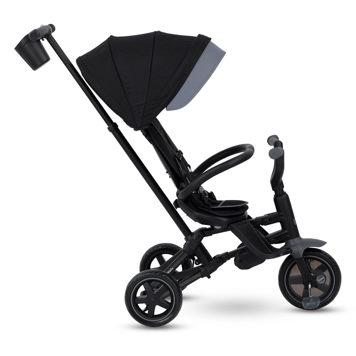 Kraft Nova Niello QPlay 6 in 1 Katlanır Bisiklet Gri