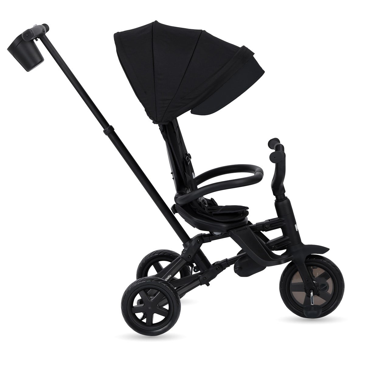 Kraft Nova Niello QPlay 6 in 1 Katlanır Bisiklet Siyah