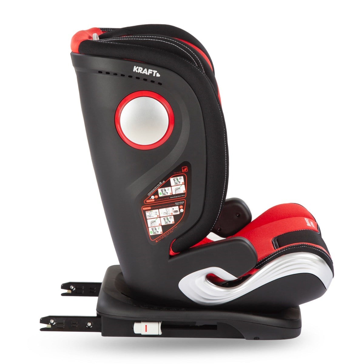 Mercury i-Size (100-150 cm) 15-36 Kg Isofixli Oto Koltuğu Gri