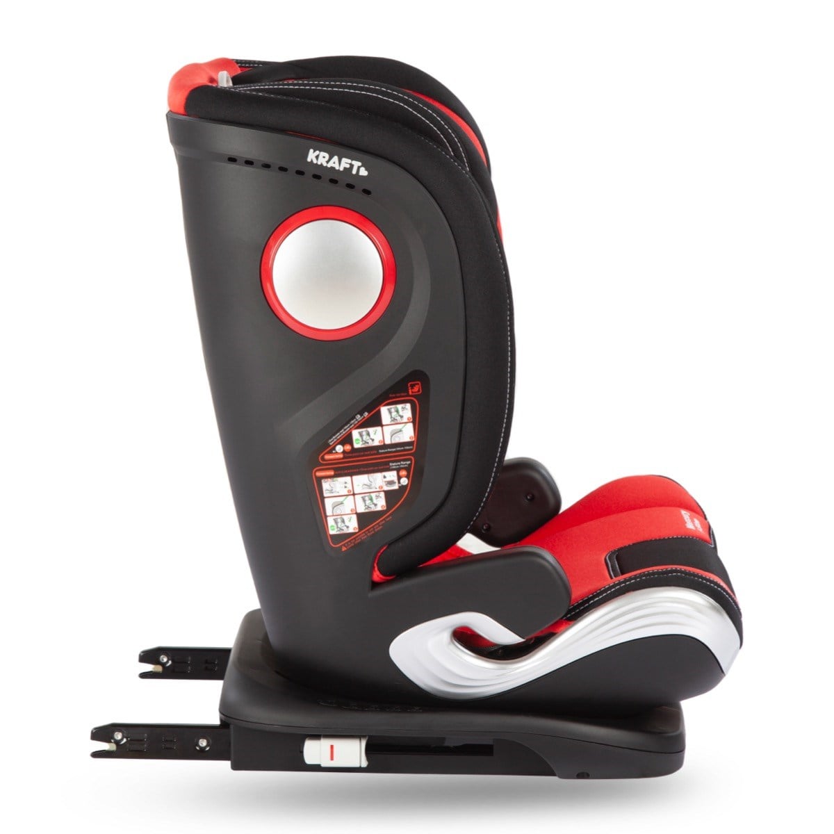 Mercury i-Size (100-150 cm) 15-36 Kg Isofixli Oto Koltuğu Gri