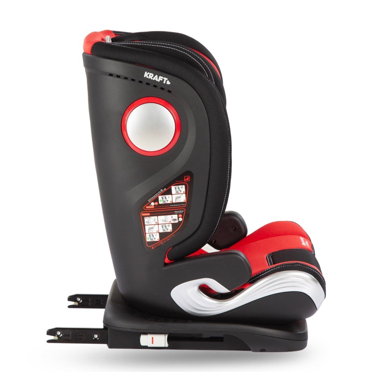 Mercury i-Size (100-150 cm) 15-36 Kg Isofixli Oto Koltuğu Gri