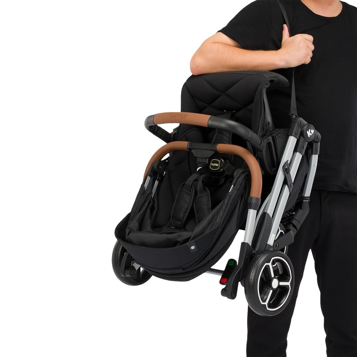 Power i-Size Travel Sistem Bebek Arabası Gri