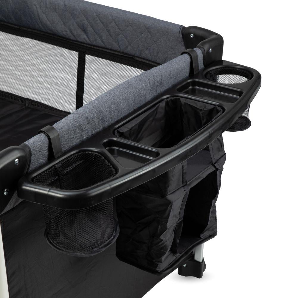 Quick Fold Anne Yanı Oyun Parkı 70x110 cm Açık Gri