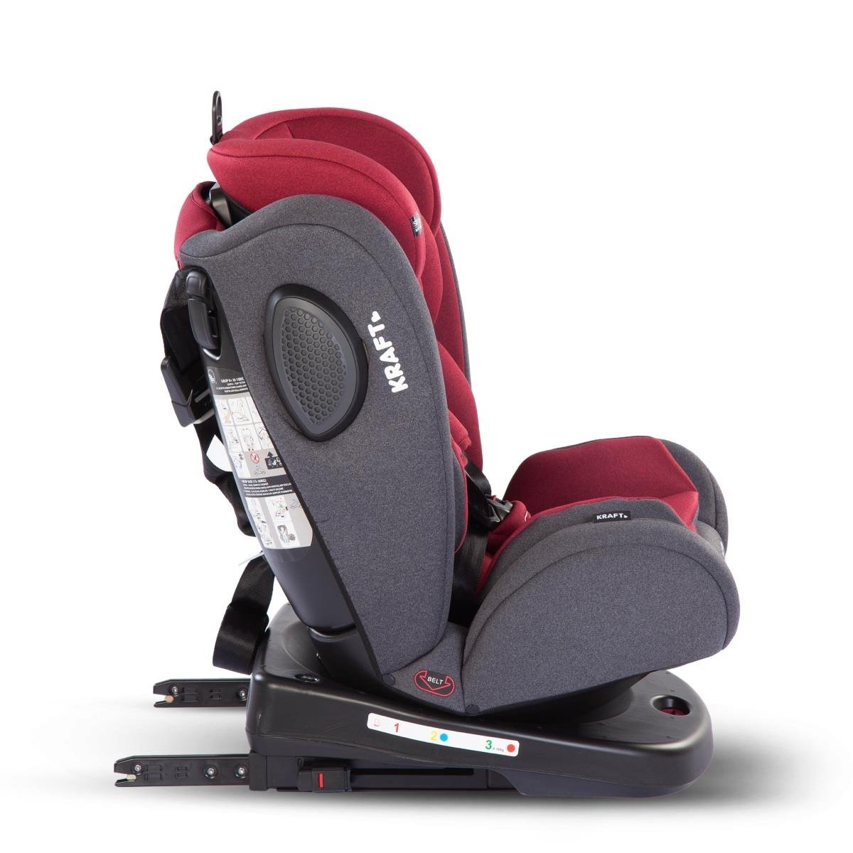 Safe Rotate 0-36 Kg Oto Koltuğu Kırmızı
