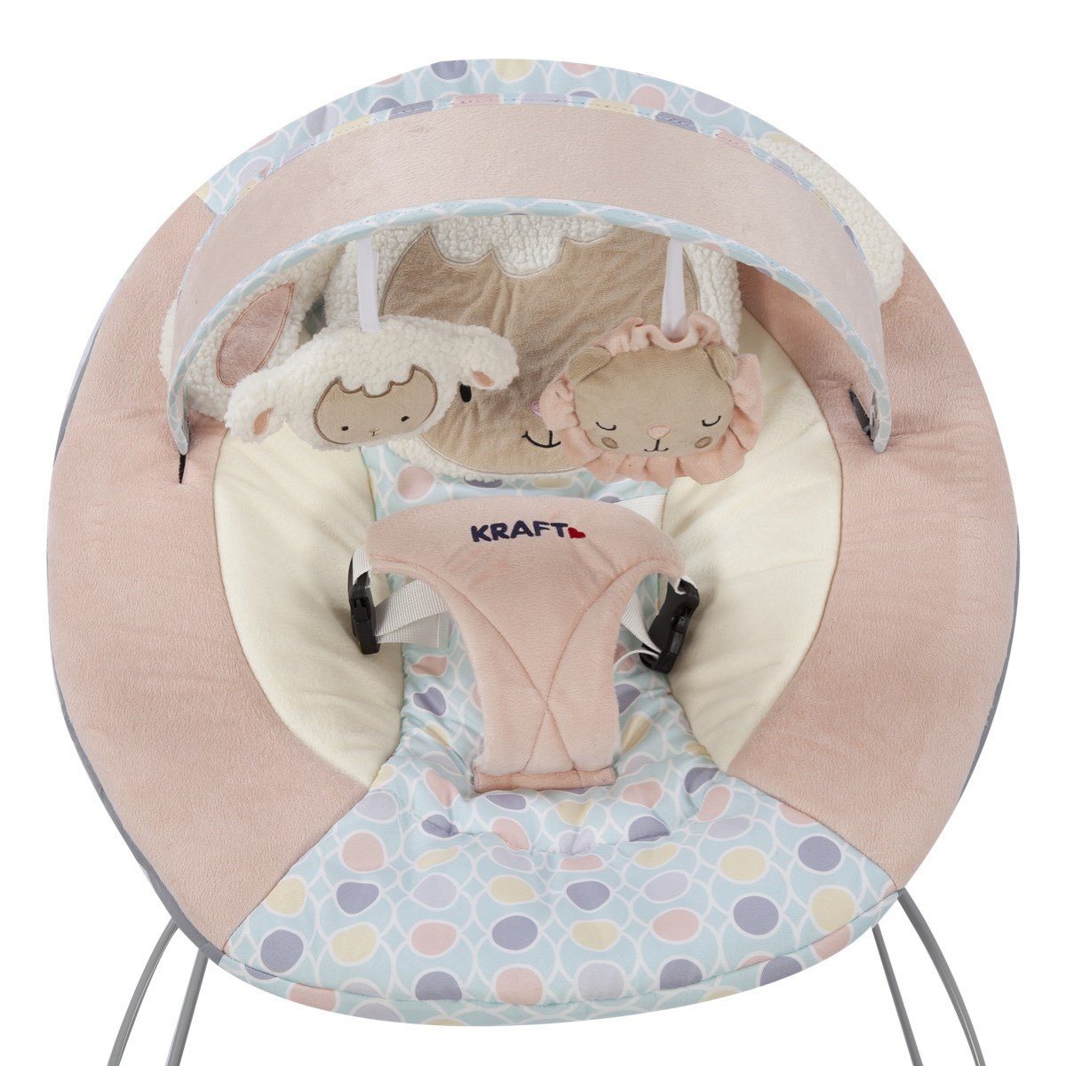Sheep Peluş Yaylanabilen Ana Kucağı - Pembe