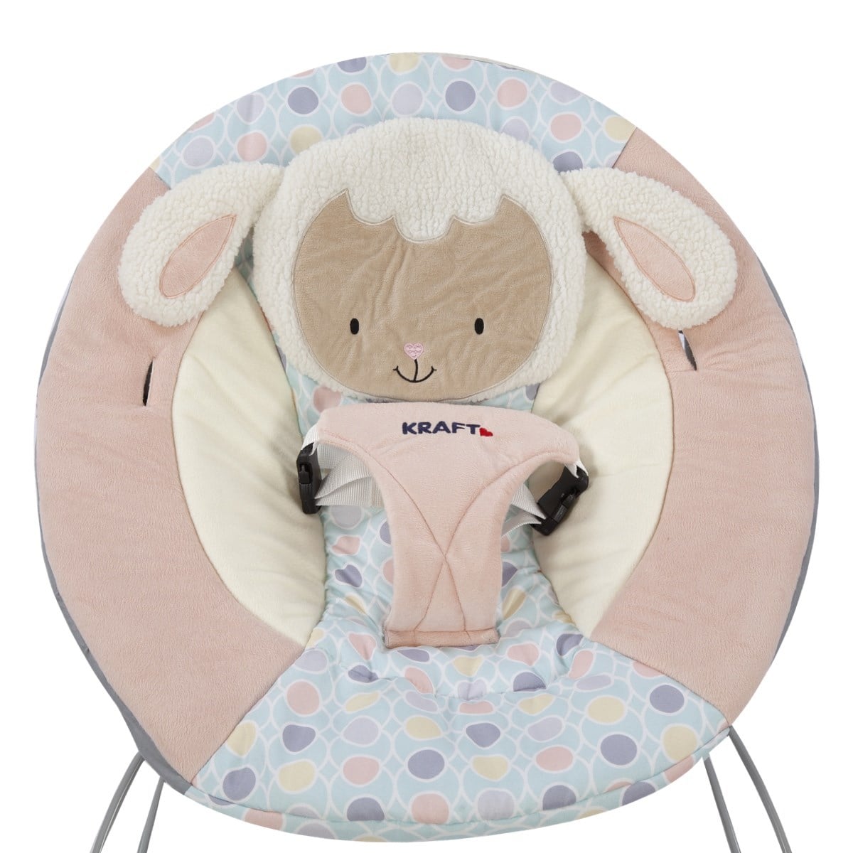 Sheep Peluş Yaylanabilen Ana Kucağı - Pembe
