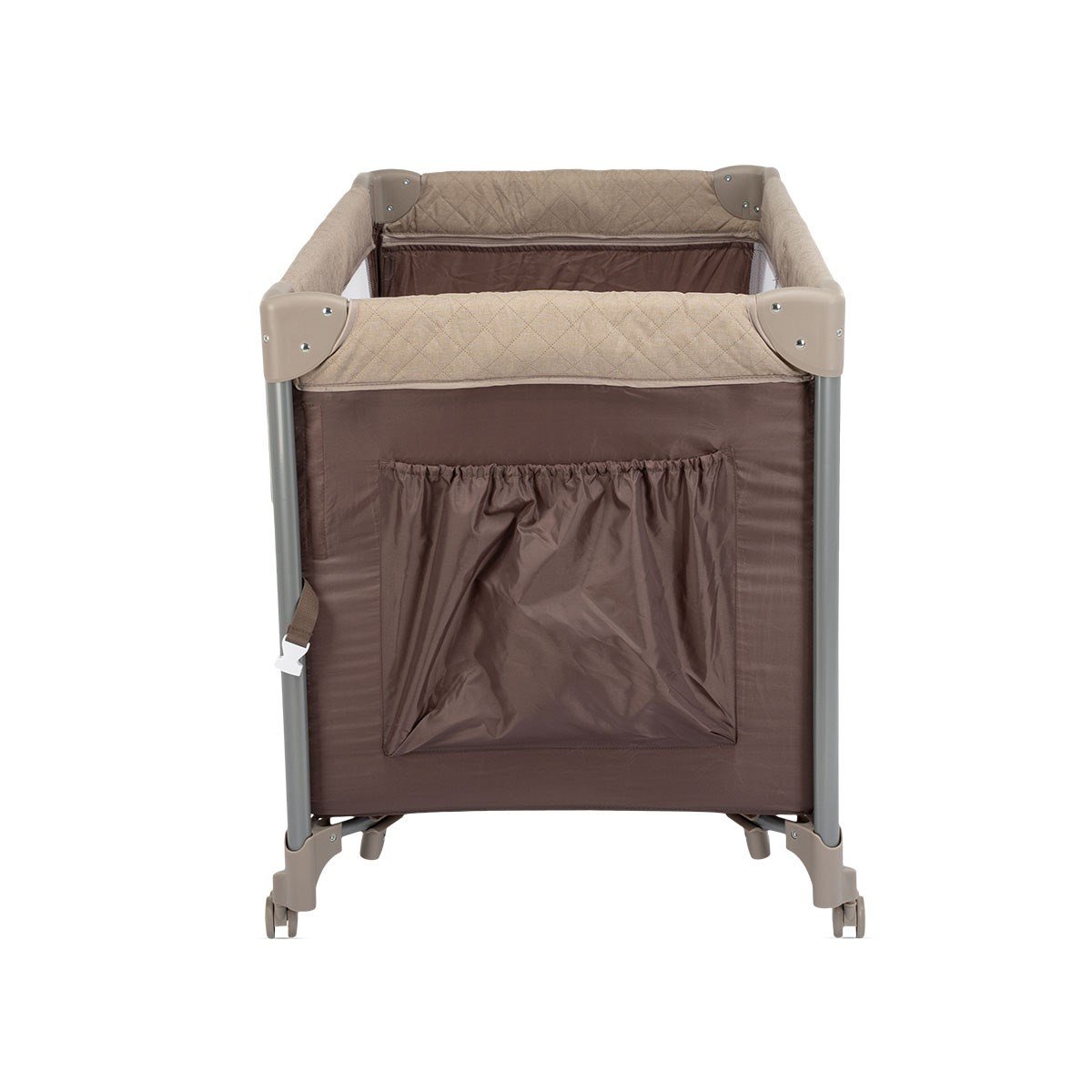 SMART FOLD OYUN PARKI (ANNE YANI-YATAK HEDİYELİ) 60*104cm BEIGE/BROWN