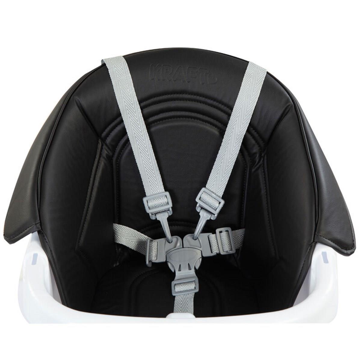 Tapas Mama Sandalyesi Siyah (Vegan Deri)