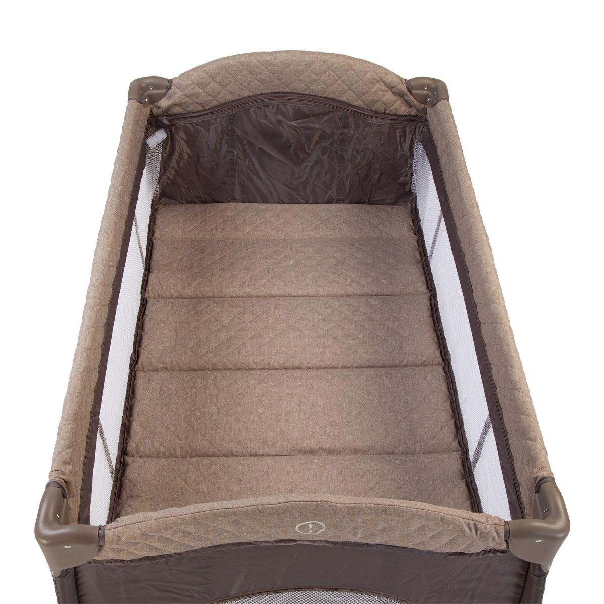 Tiger Anne Yanı Oyun Parkı 70*120 cm Açık Gri