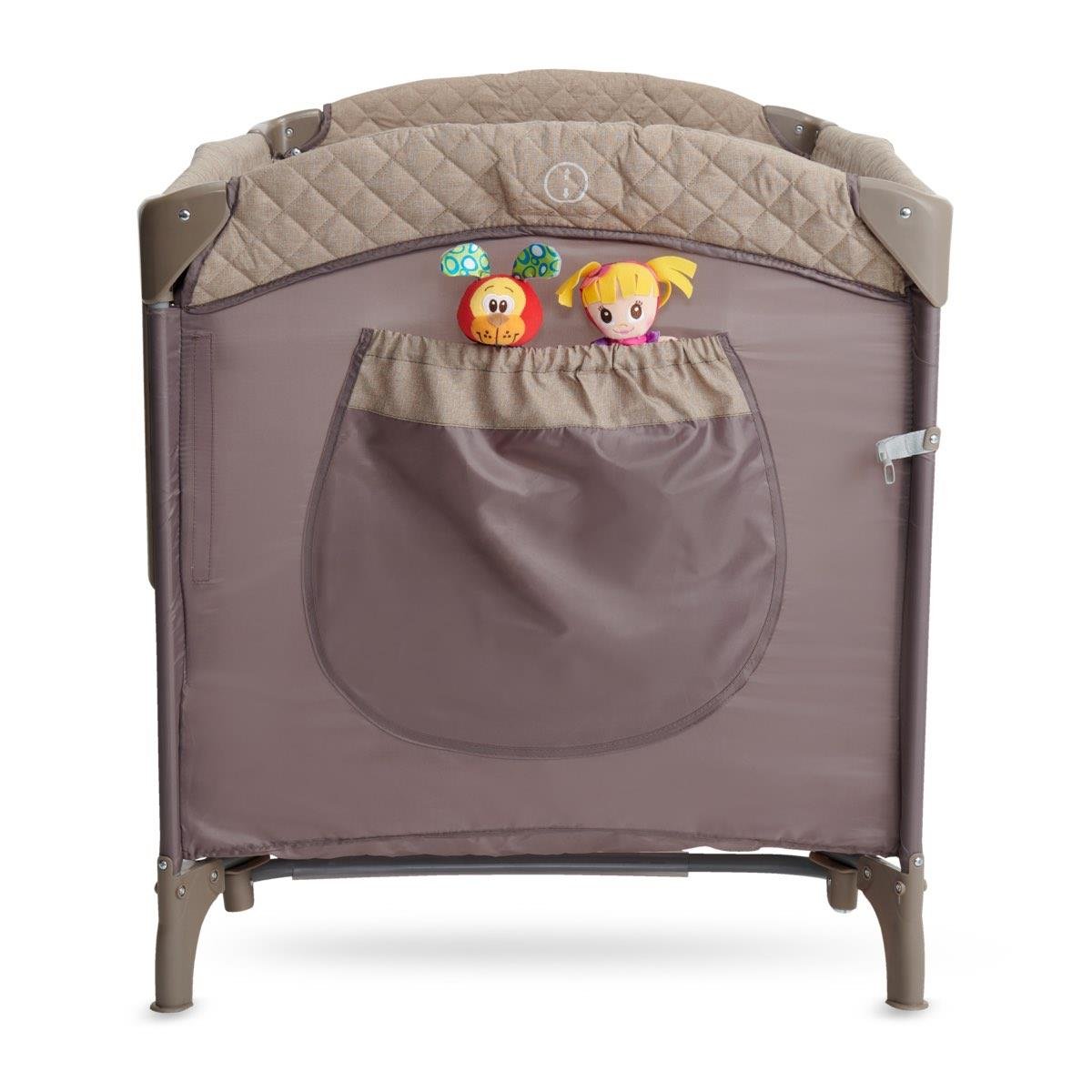 Tiger Anne Yanı Oyun Parkı 70*120 cm Açık Gri