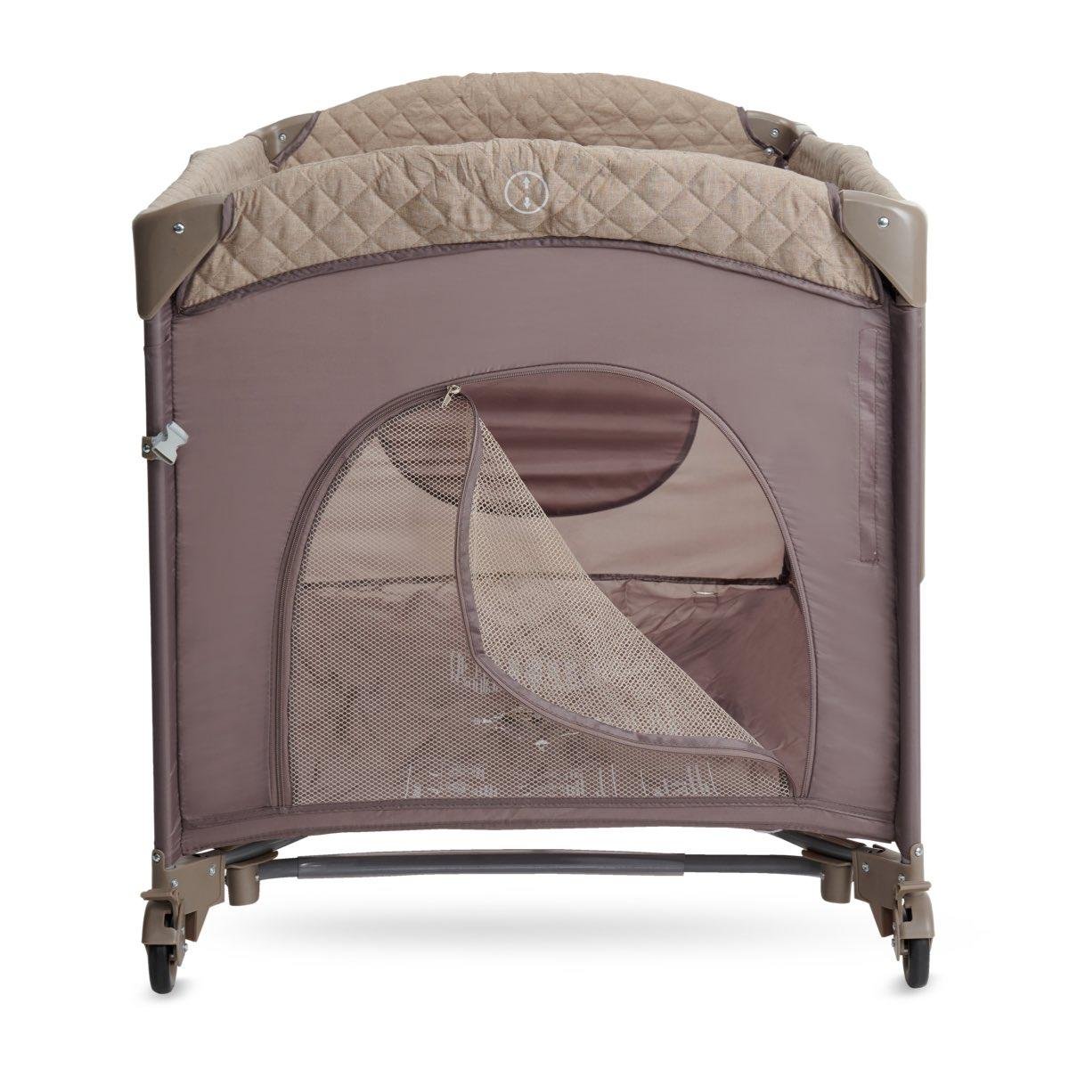 Tiger Anne Yanı Oyun Parkı 70*120 cm Açık Gri