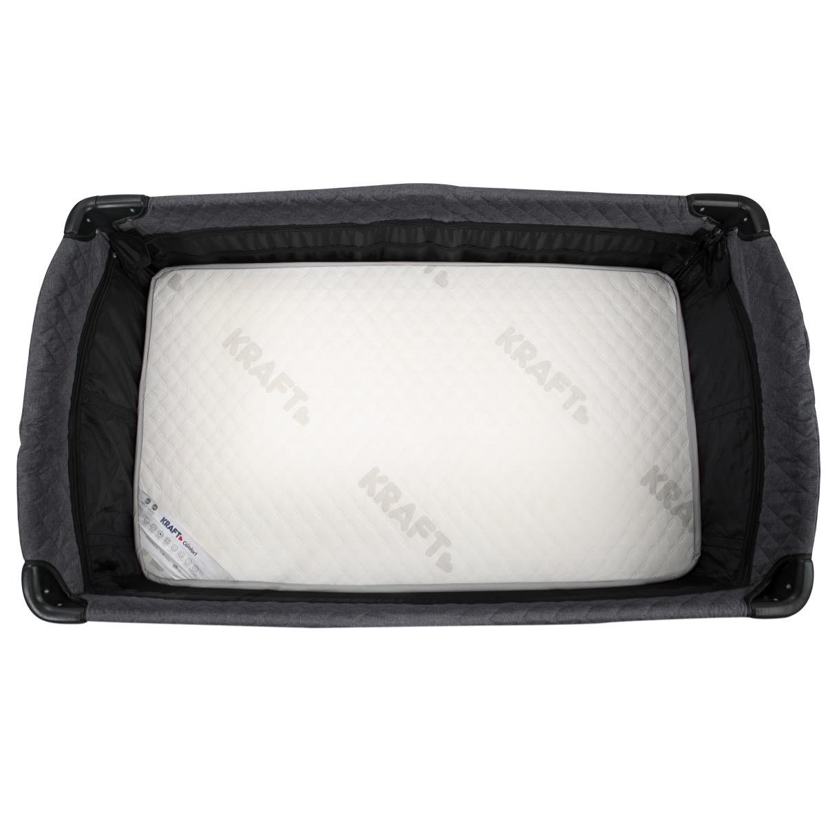 Tiger PR Anne Yanı Oyun Parkı 70x120 cm Koyu Gri