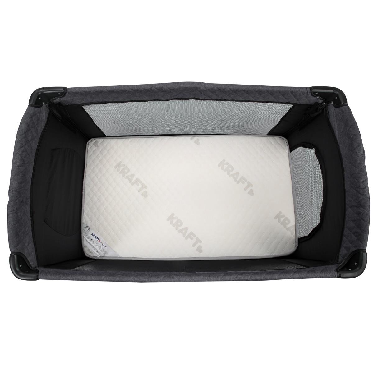 Tiger PR Anne Yanı Oyun Parkı 70x120 cm Koyu Gri