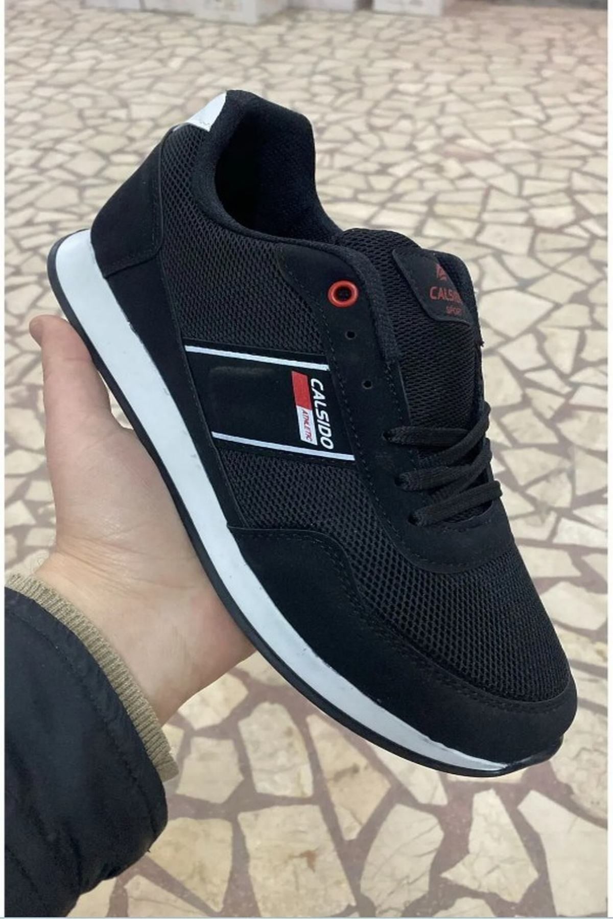 Siyah Kadın Spor Ayakkabı Sneaker
