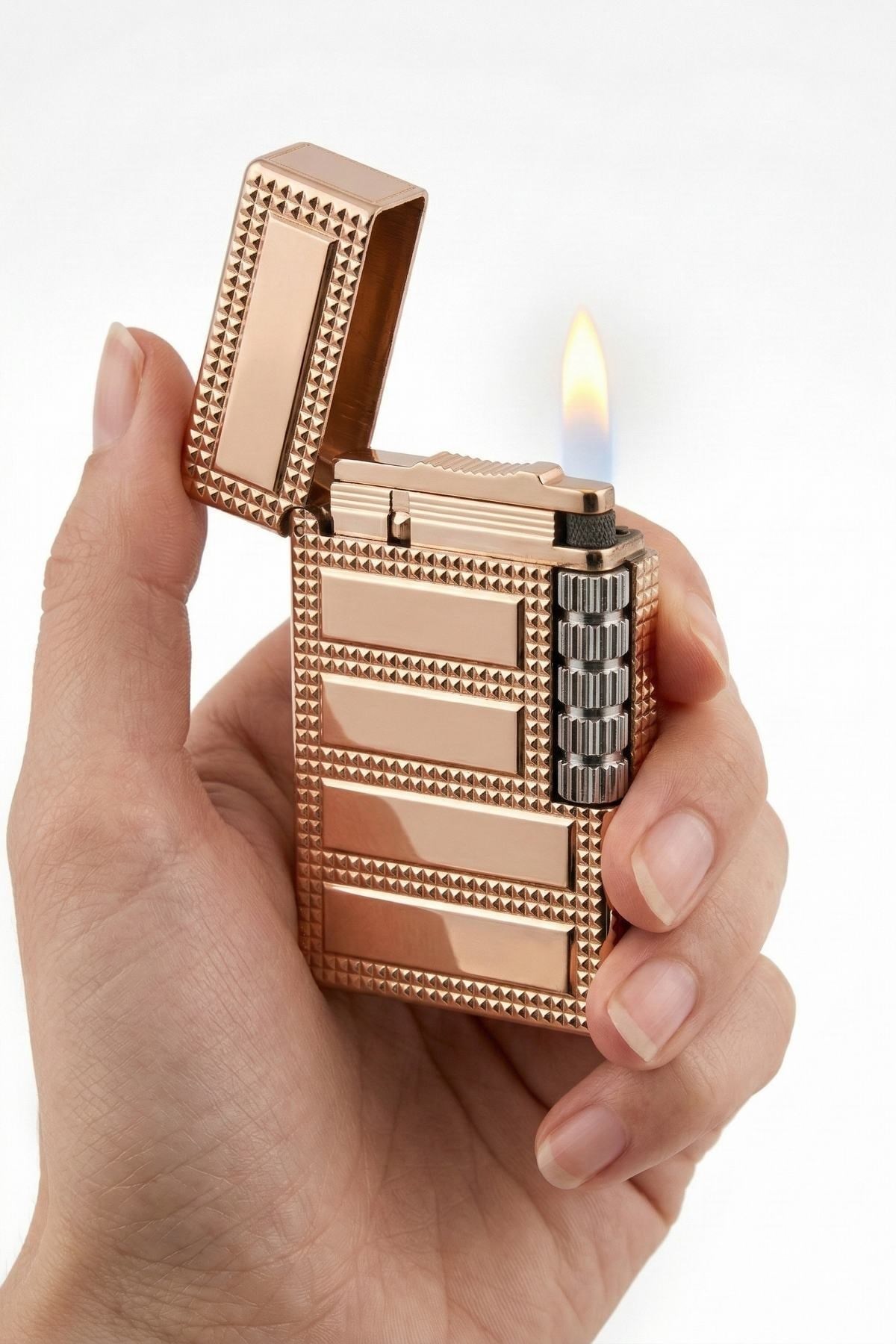 Lüks Kutulu Manyetik Çakmak Model 14