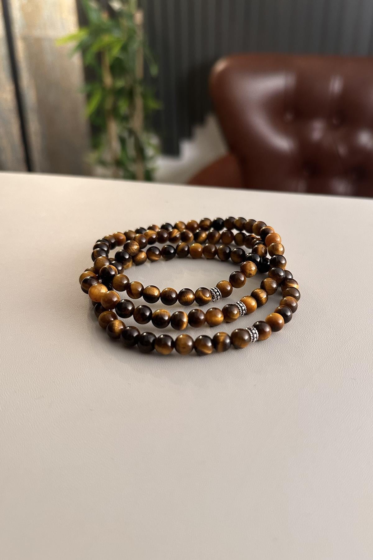 99luk Bileklik Namaz Tesbih Kaplan-gözü ( KOLYE - BİLEKLİK - TESBİH ) 