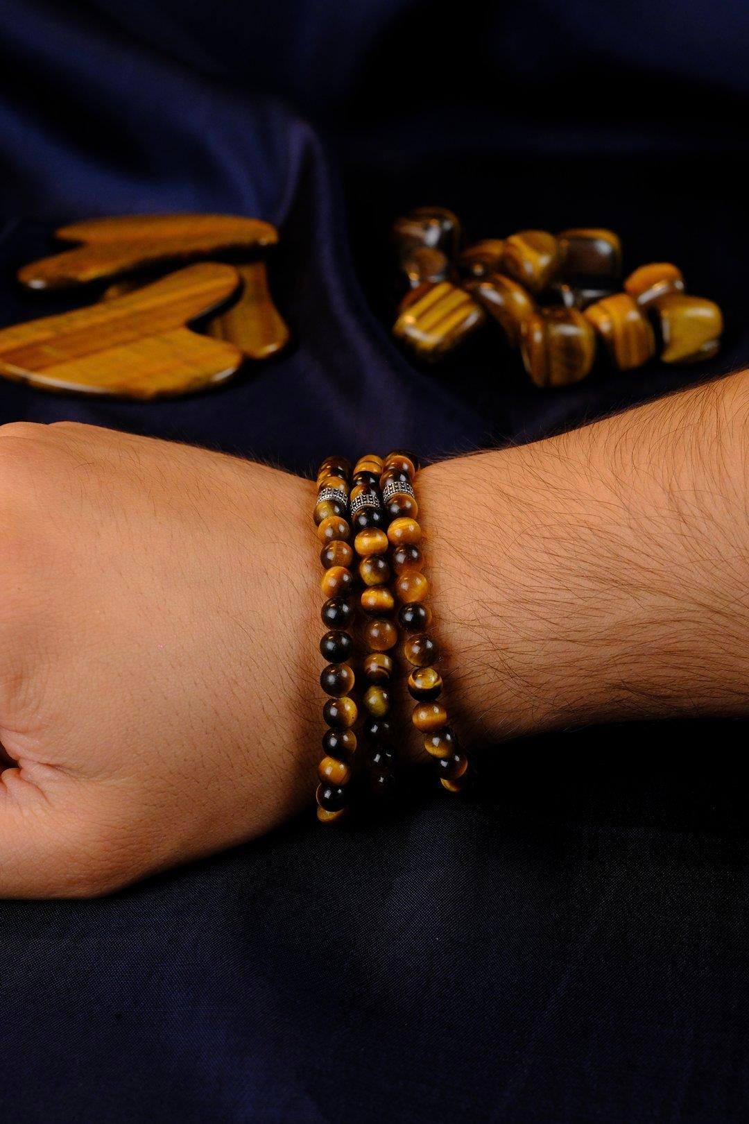 99luk Bileklik Namaz Tesbih Kaplan-gözü ( KOLYE - BİLEKLİK - TESBİH ) 