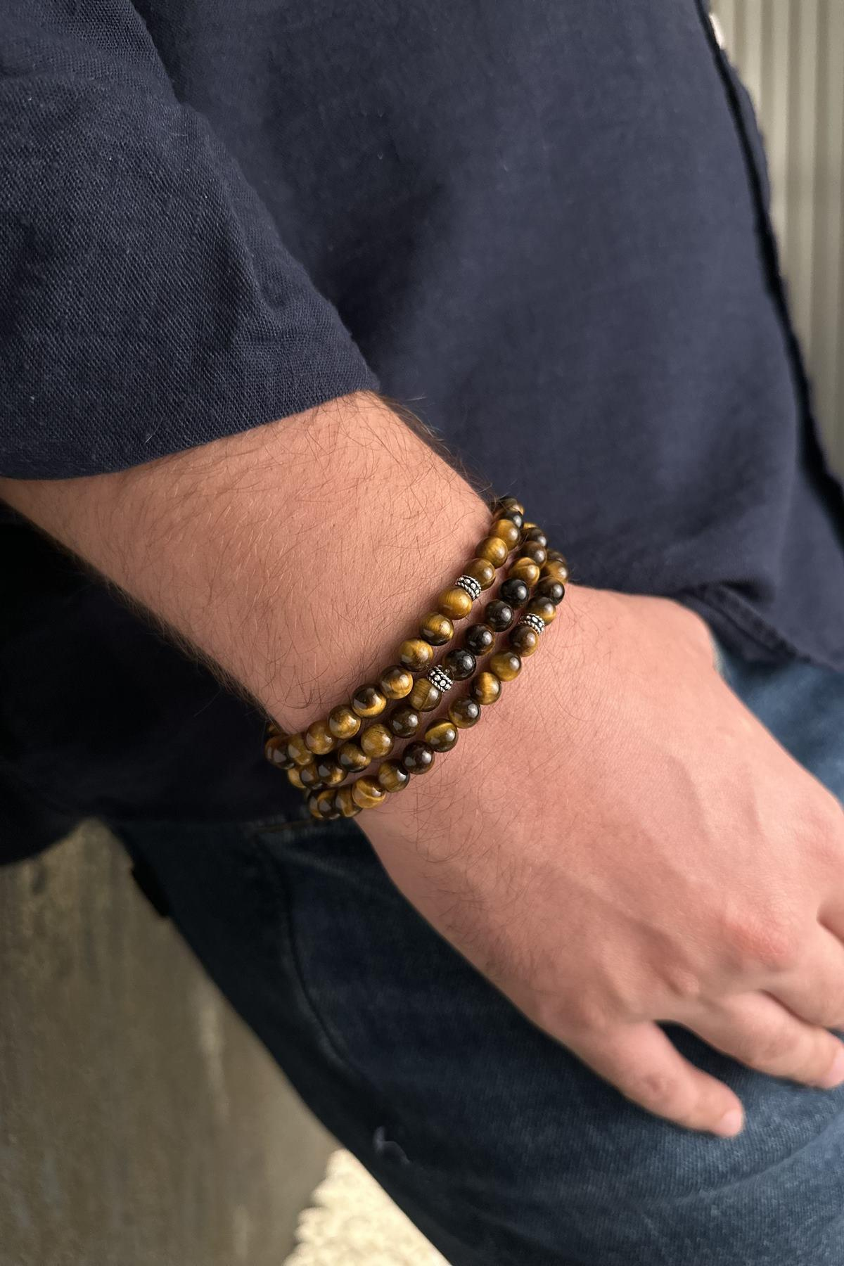 99luk Bileklik Namaz Tesbih Kaplan-gözü ( KOLYE - BİLEKLİK - TESBİH ) 