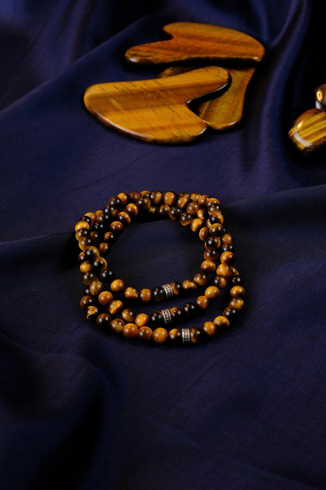 99luk Bileklik Namaz Tesbih Kaplan-gözü ( KOLYE - BİLEKLİK - TESBİH ) 