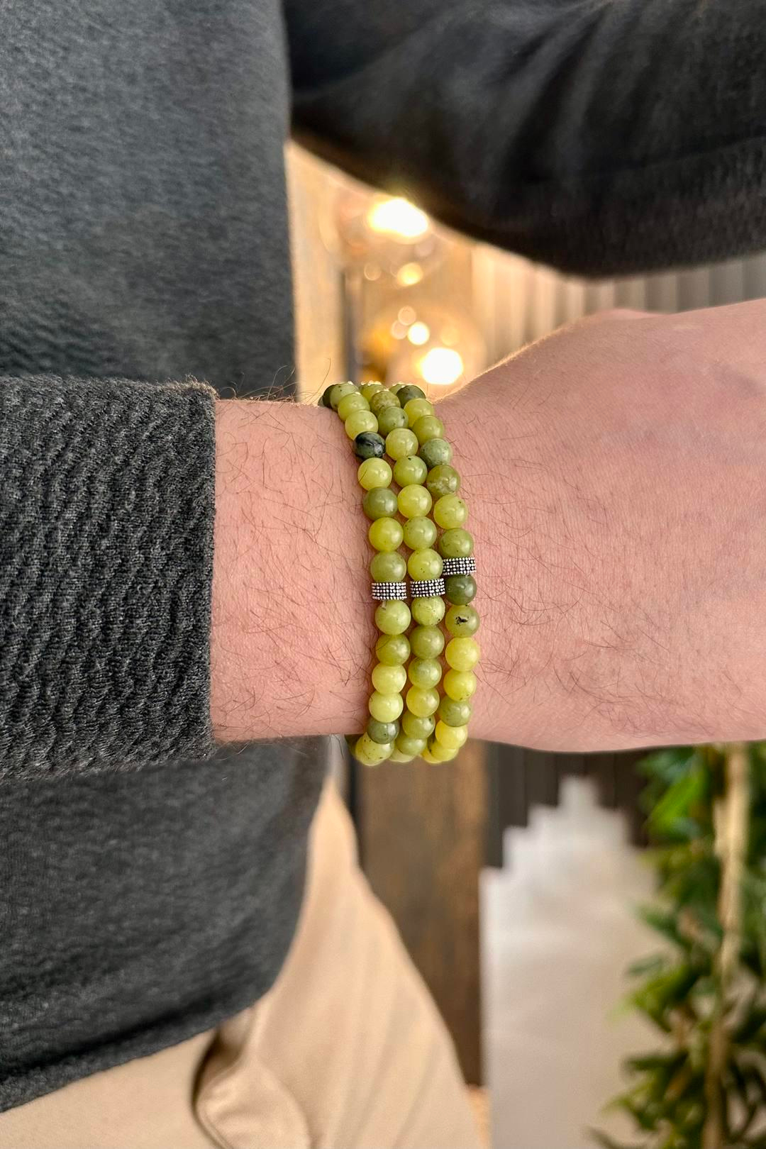 99luk Yeşim Taşı Bileklik Namaz Tesbihi (KOLYE-BİLEKLİK-TESBİH)