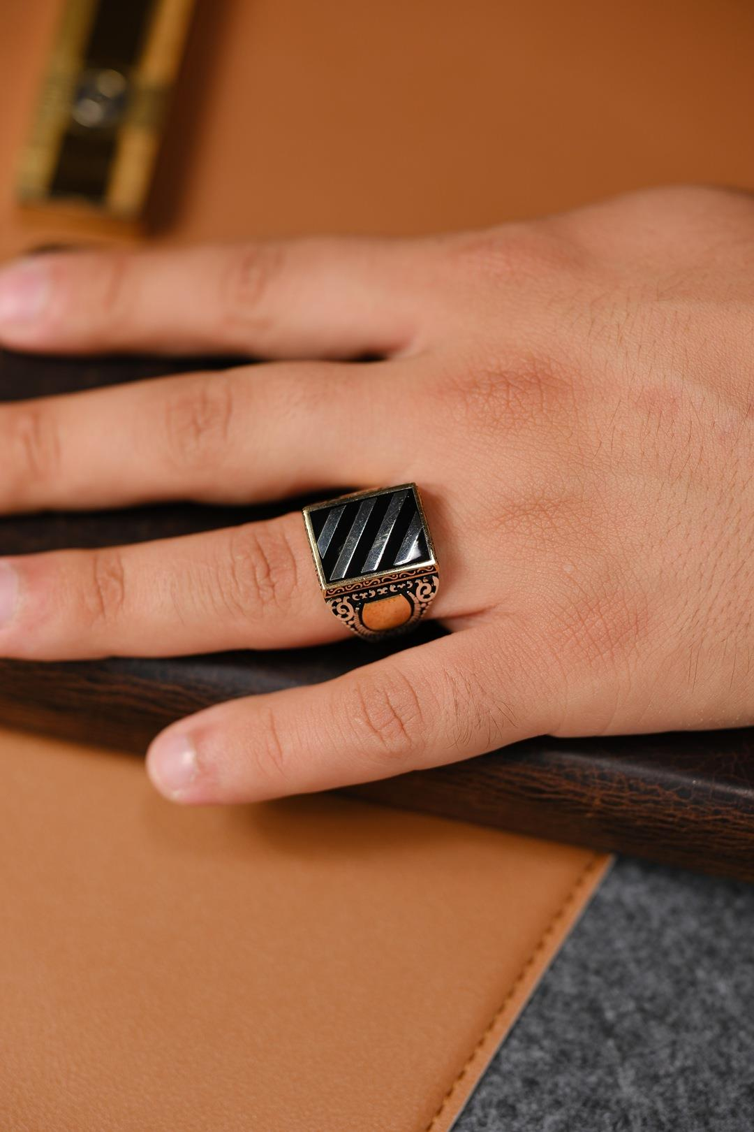 Beyler Beyi Tasarım El İşçiliği 925 Ayar Gümüş Yüzük