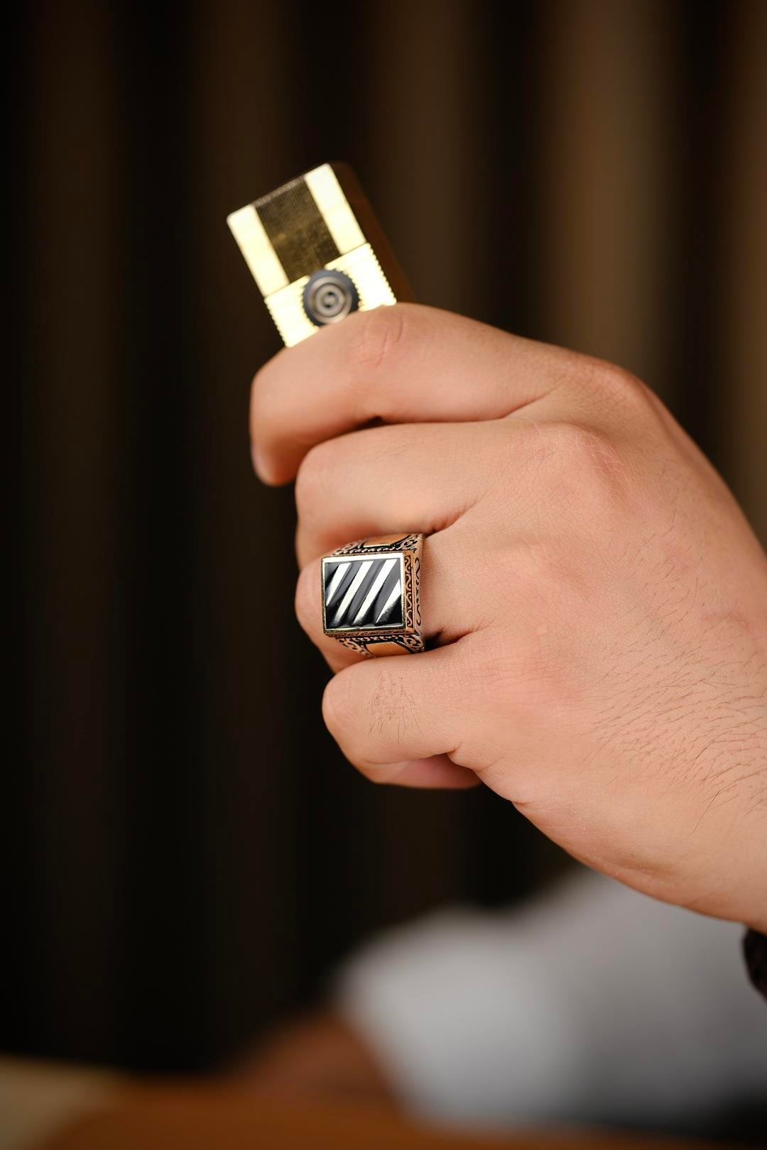 Beyler Beyi Tasarım El İşçiliği 925 Ayar Gümüş Yüzük