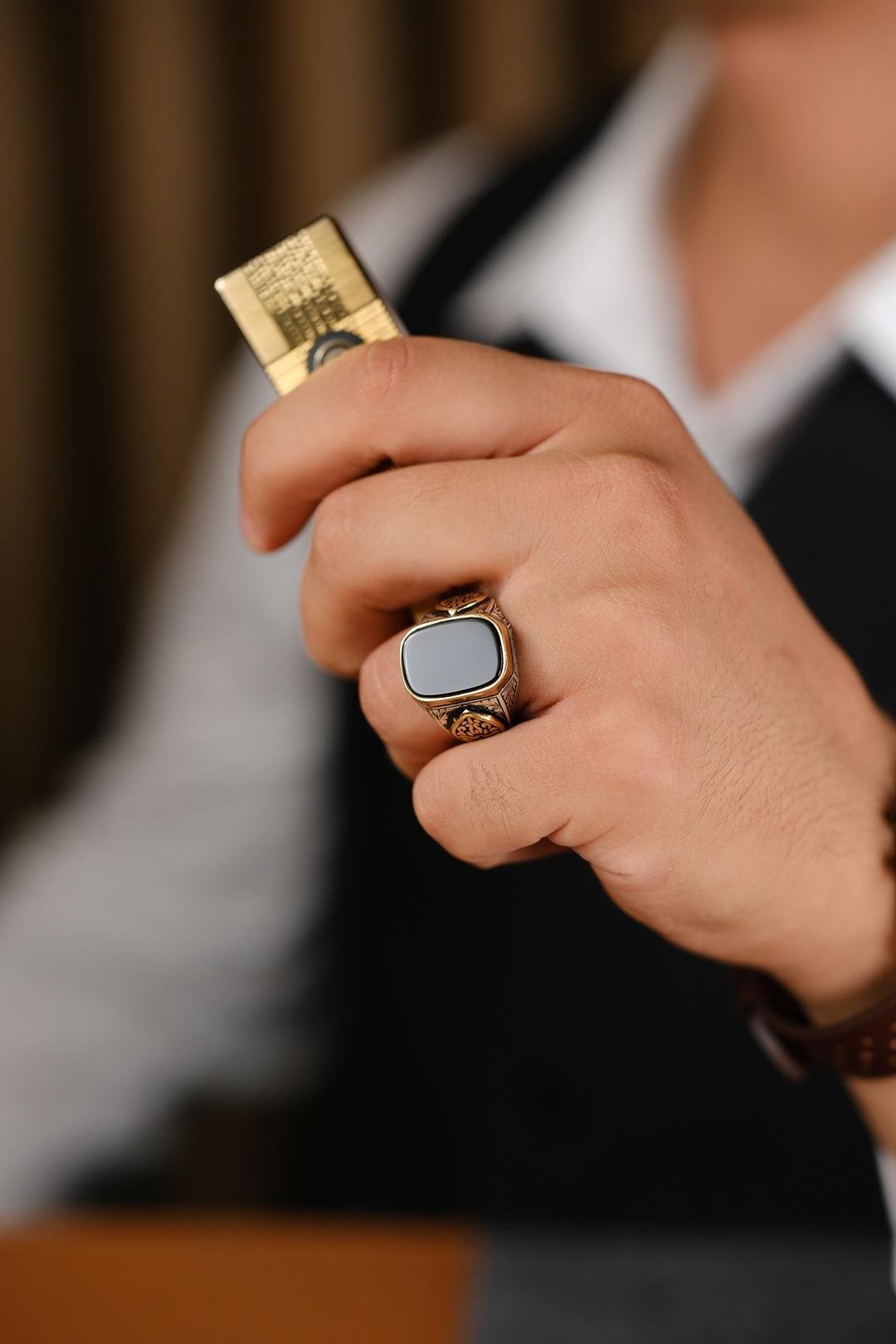 Beyzade Tasarım El İşçiliği 925 Ayar Gümüş Yüzük