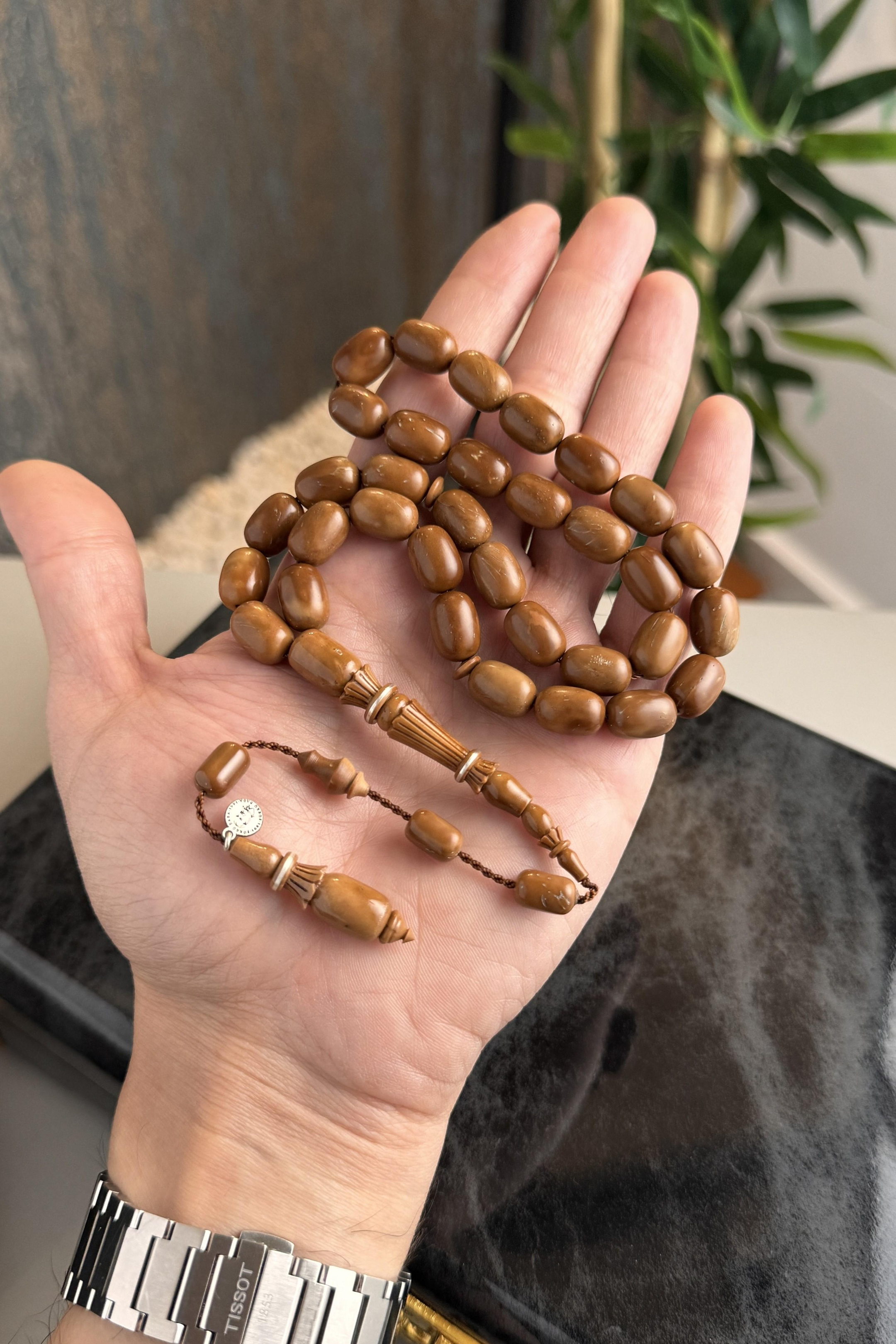 El Cilası El Oyması Üst Düzey Çekim  Şükrü Baba Premium Serisi Kuka Tesbih