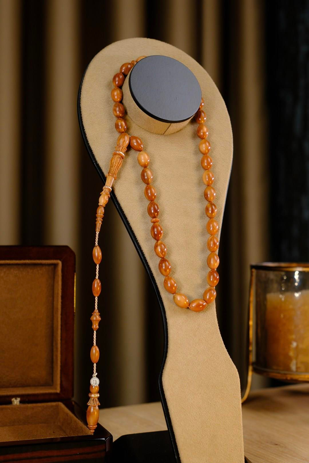 El Cilası El Oyması Üst Düzey Çekim Şükrü Baba Premium Serisi Beyzi Model Kuka Tesbih