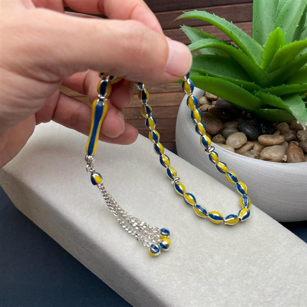 Fenerbahçe Gümüş El işçiliği Taraftar Tesbih