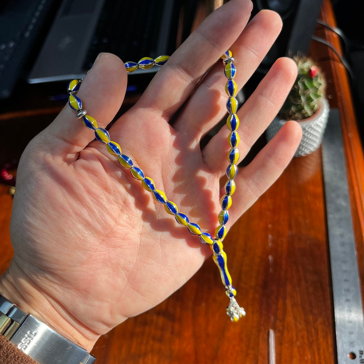 Fenerbahçe Gümüş El işçiliği Taraftar Tesbih