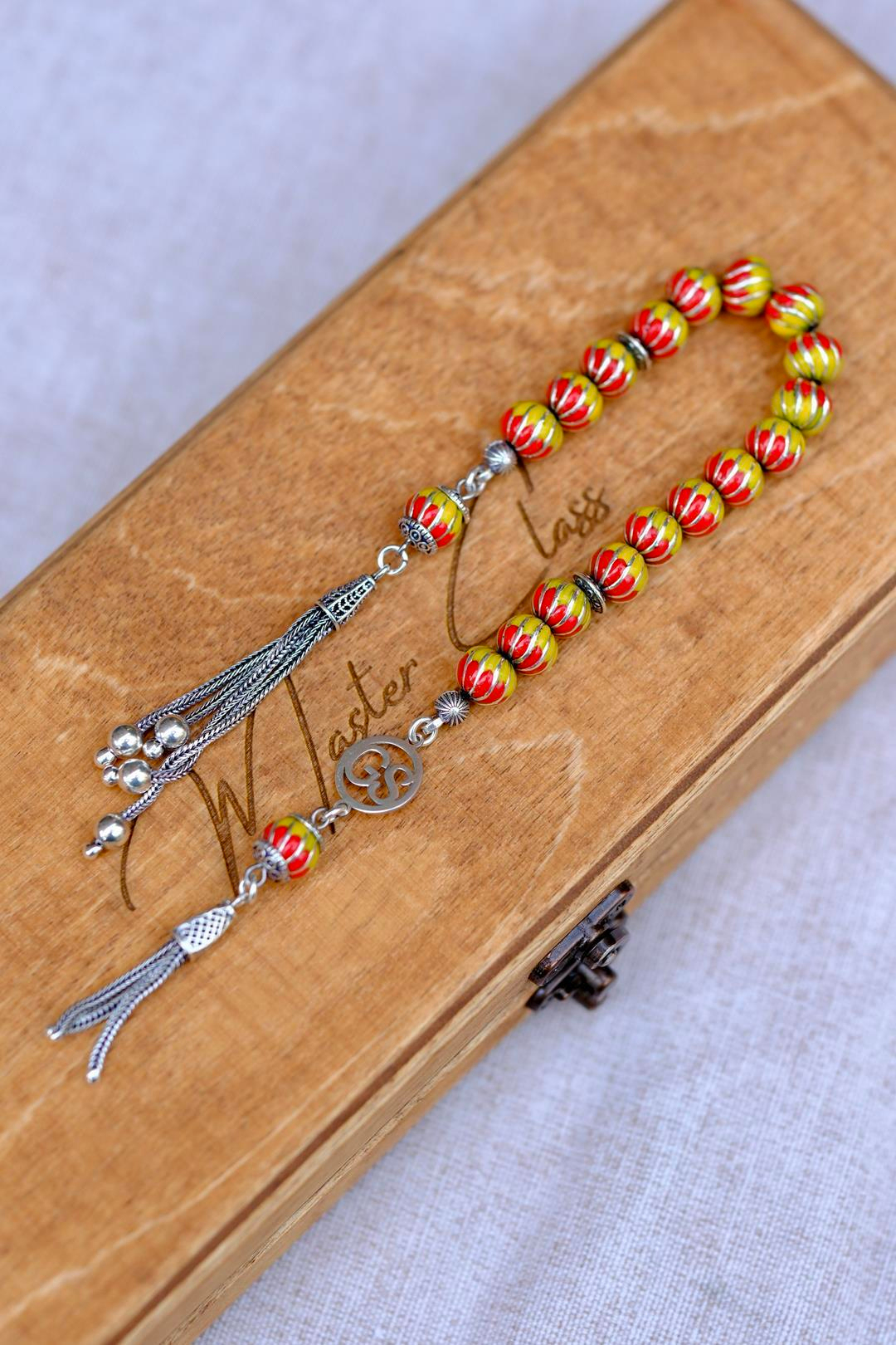 Galatasaray Full Gümüş Tasarım Zaza Tesbihi