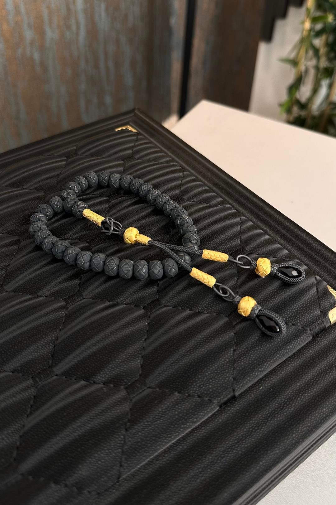 Gümüş Kazaziye Örmesi Tesbih