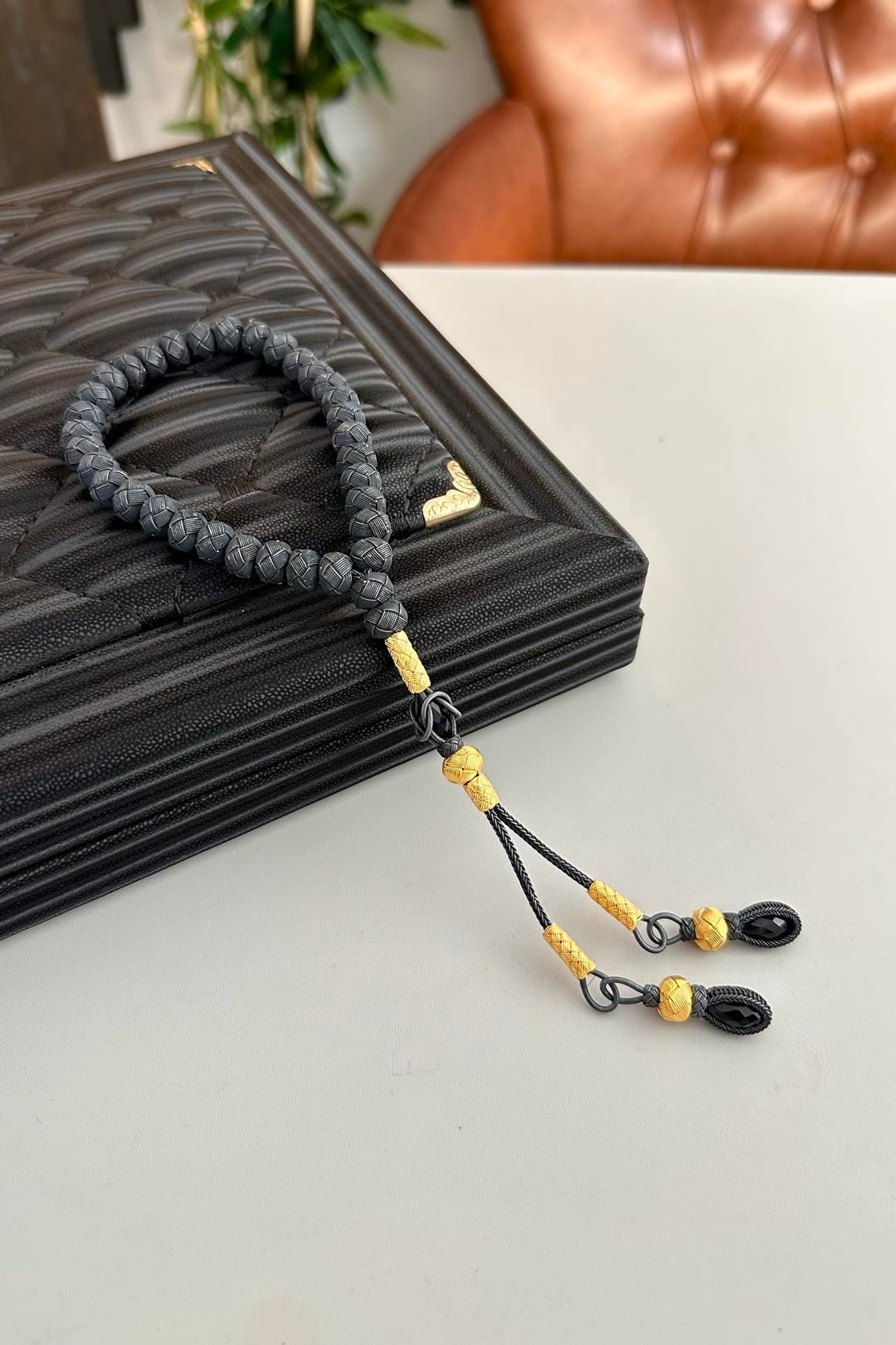 Gümüş Kazaziye Örmesi Tesbih