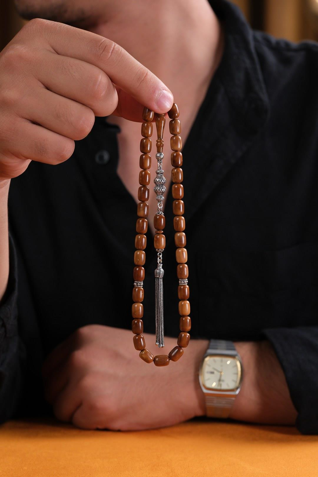 Gümüş Tasarım Kapsül Model Kuka Tesbih