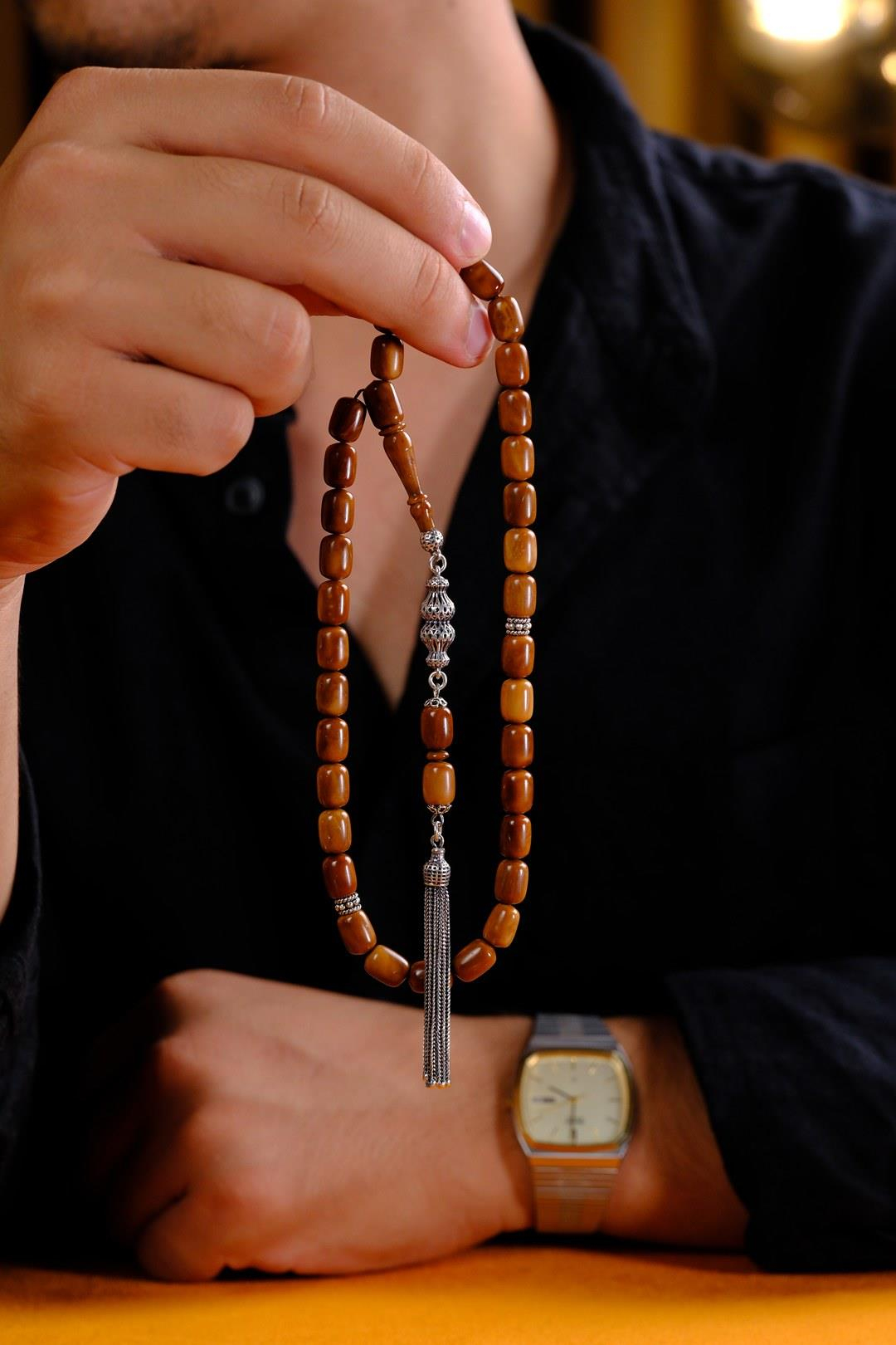 Gümüş Tasarım Kapsül Model Kuka Tesbih