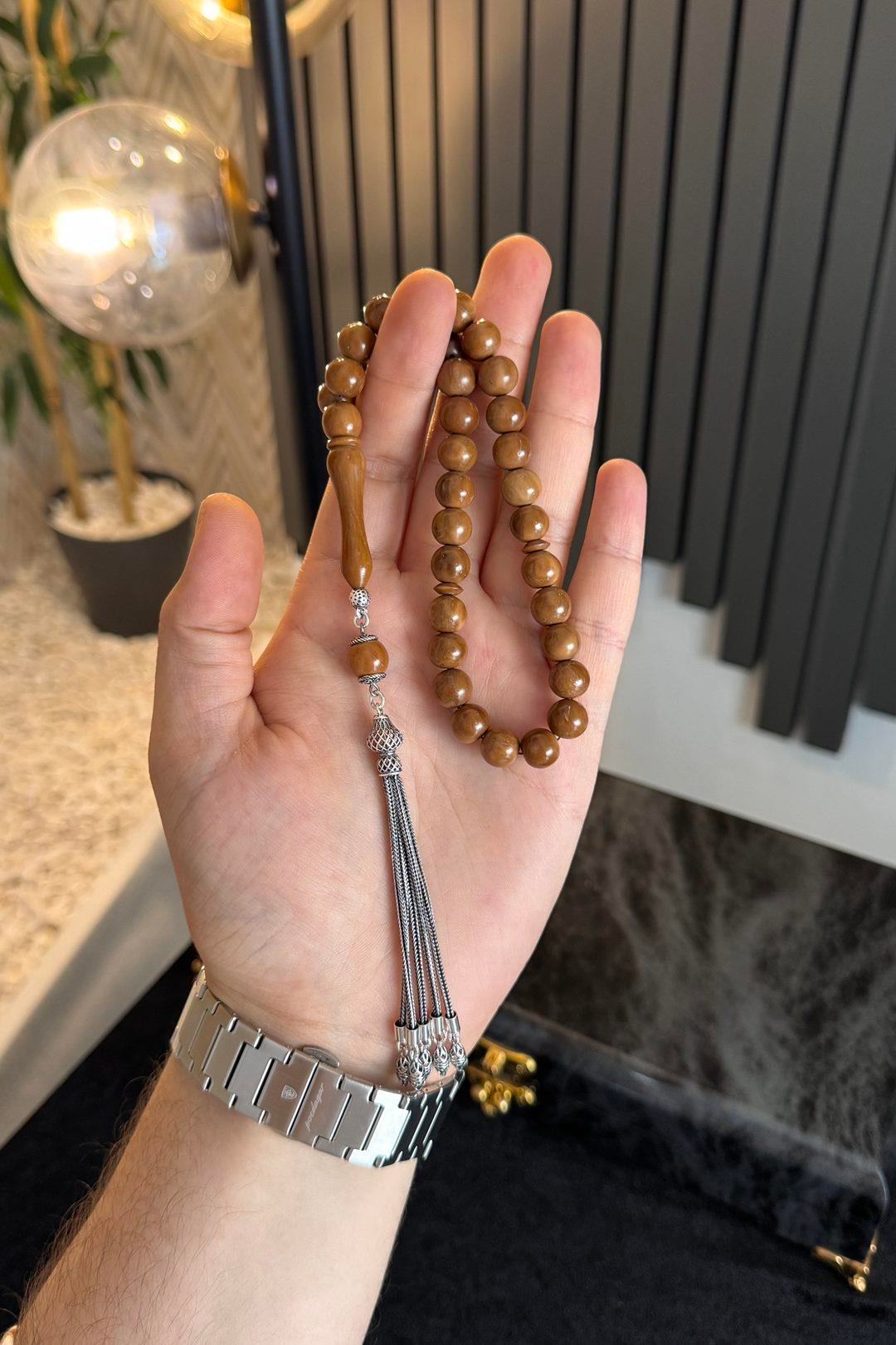 Gümüş Tasarım Küre Model Kuka Tesbih