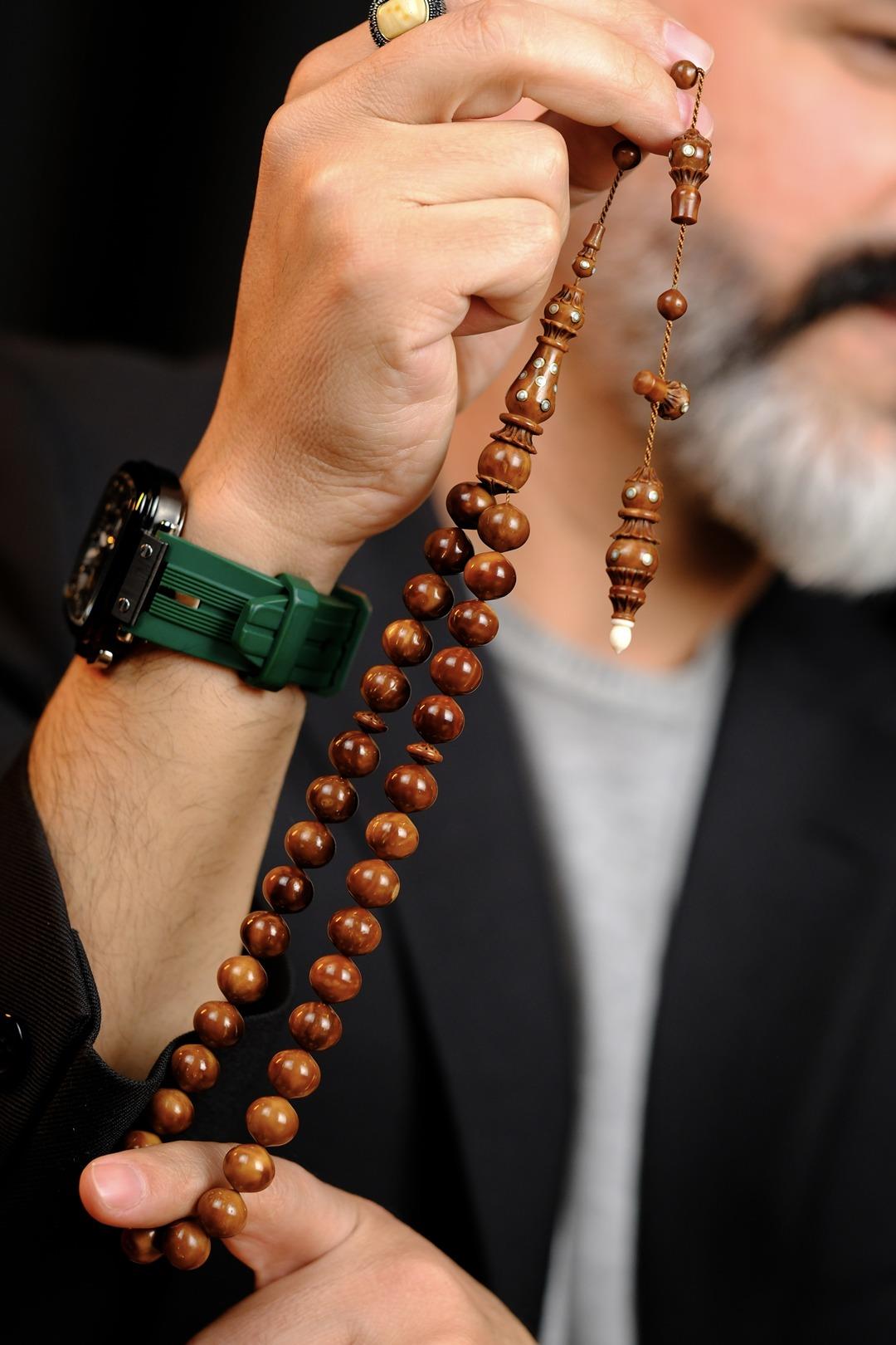 Master Hüseyin Erkul Kuka Tesbih Sanat Eseri