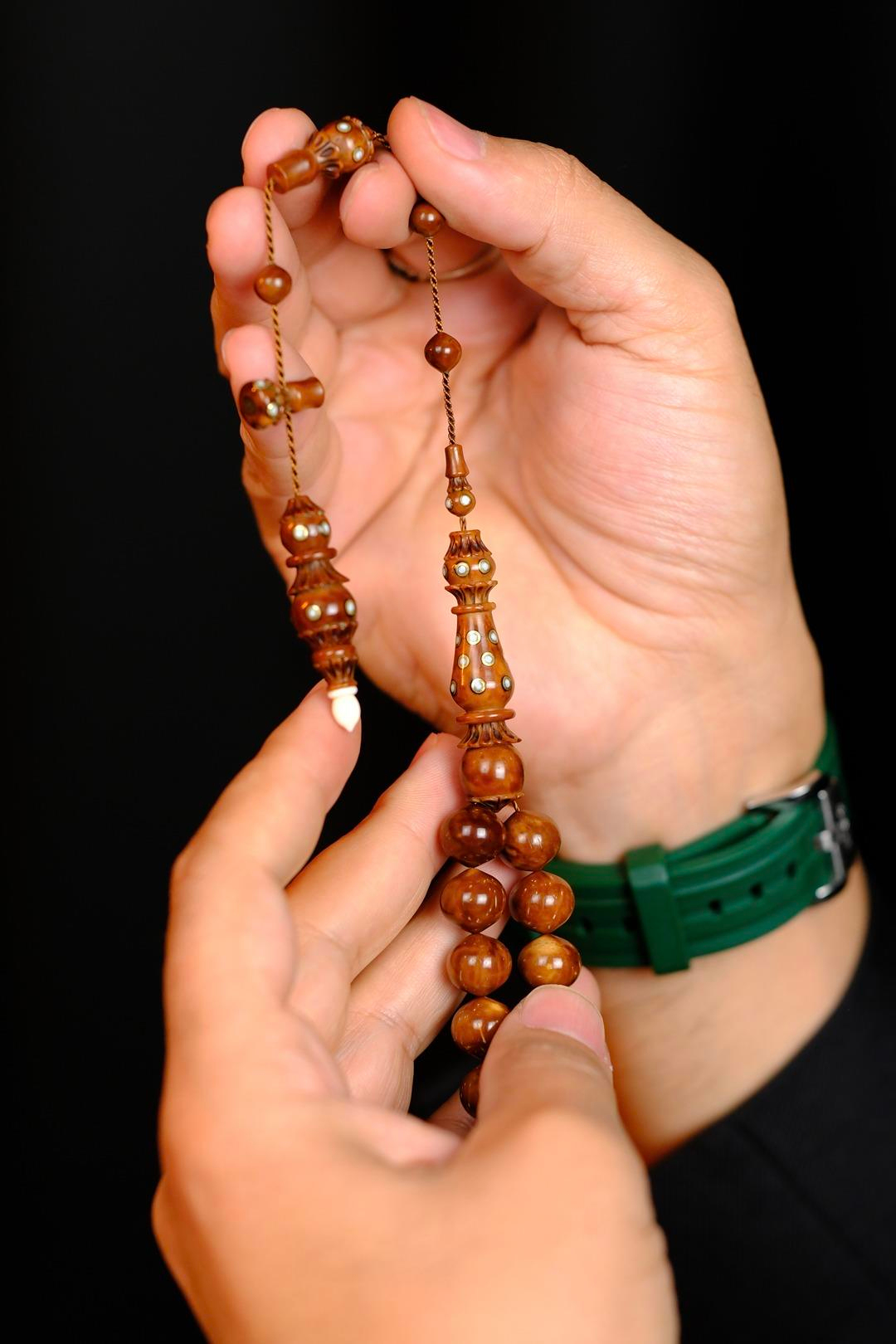 Master Hüseyin Erkul Kuka Tesbih Sanat Eseri