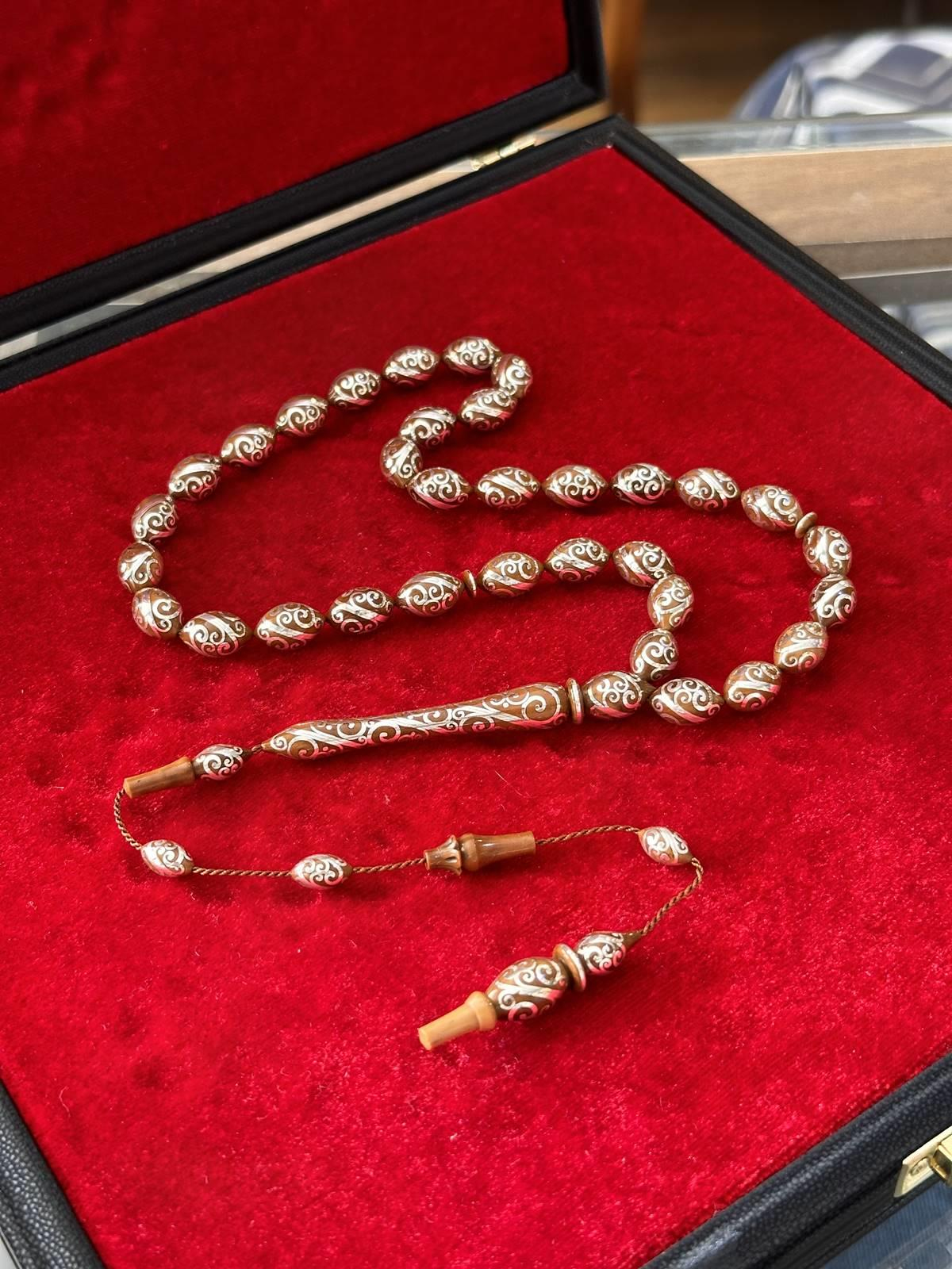 Master İşcilik Gümüş İşleme Üst Düzey Kuka Tesbih