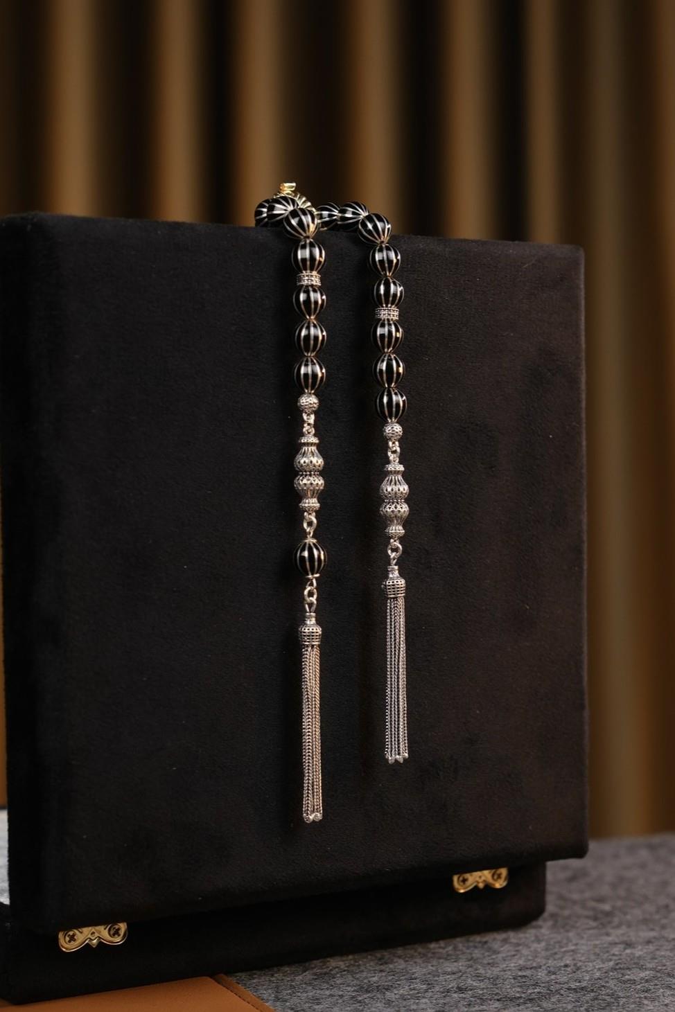 Master Ömer Aktaş Erzurum Oltu Taşı Karpuz Yarma Zaza Tesbih