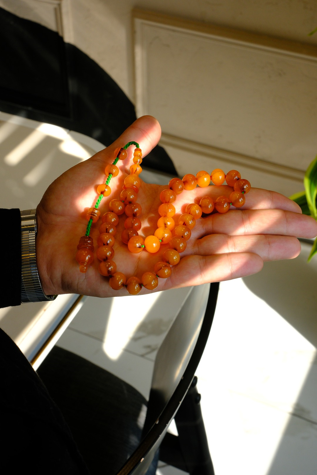 Master Sinan Bülbül Üst Düzey Koleksiyonluk Eski Osmanlı Sıkma Kehribar Tesbih (Antique Faturan Amber Beads فاتوران عنبر خرز عتيق)