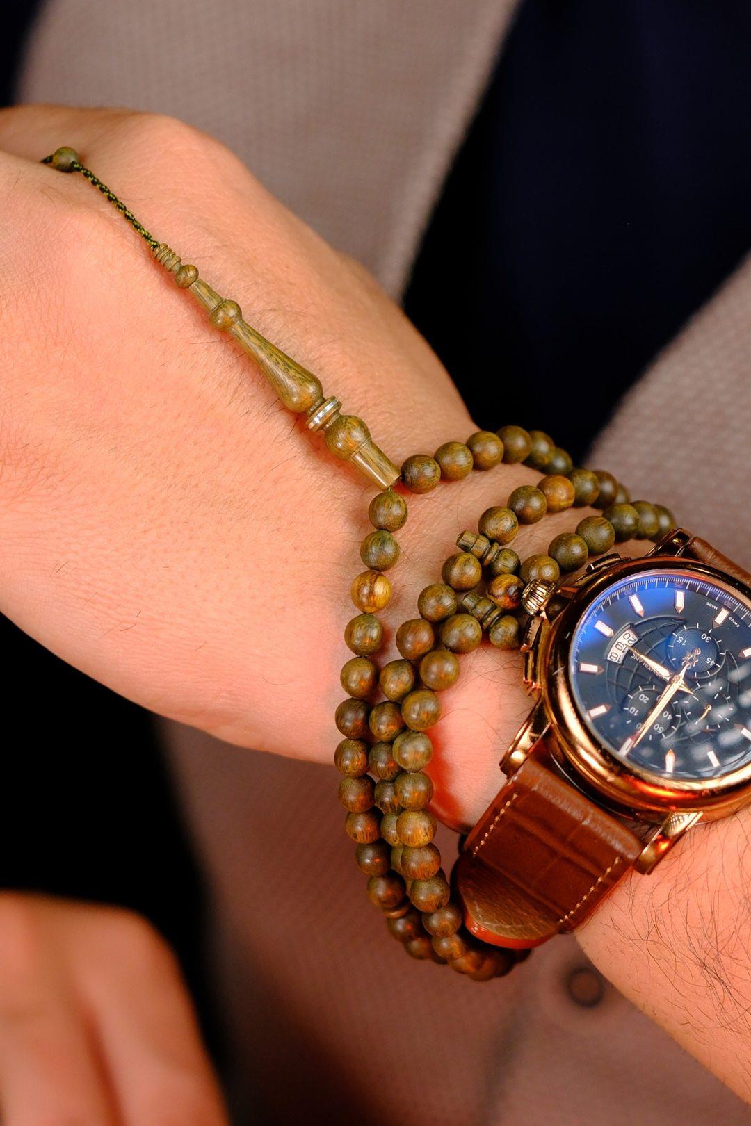 Master Yusuf Cevher Kokulu Pelesenk Ağacı Koleksiyonluk Tesbih (2li Set)