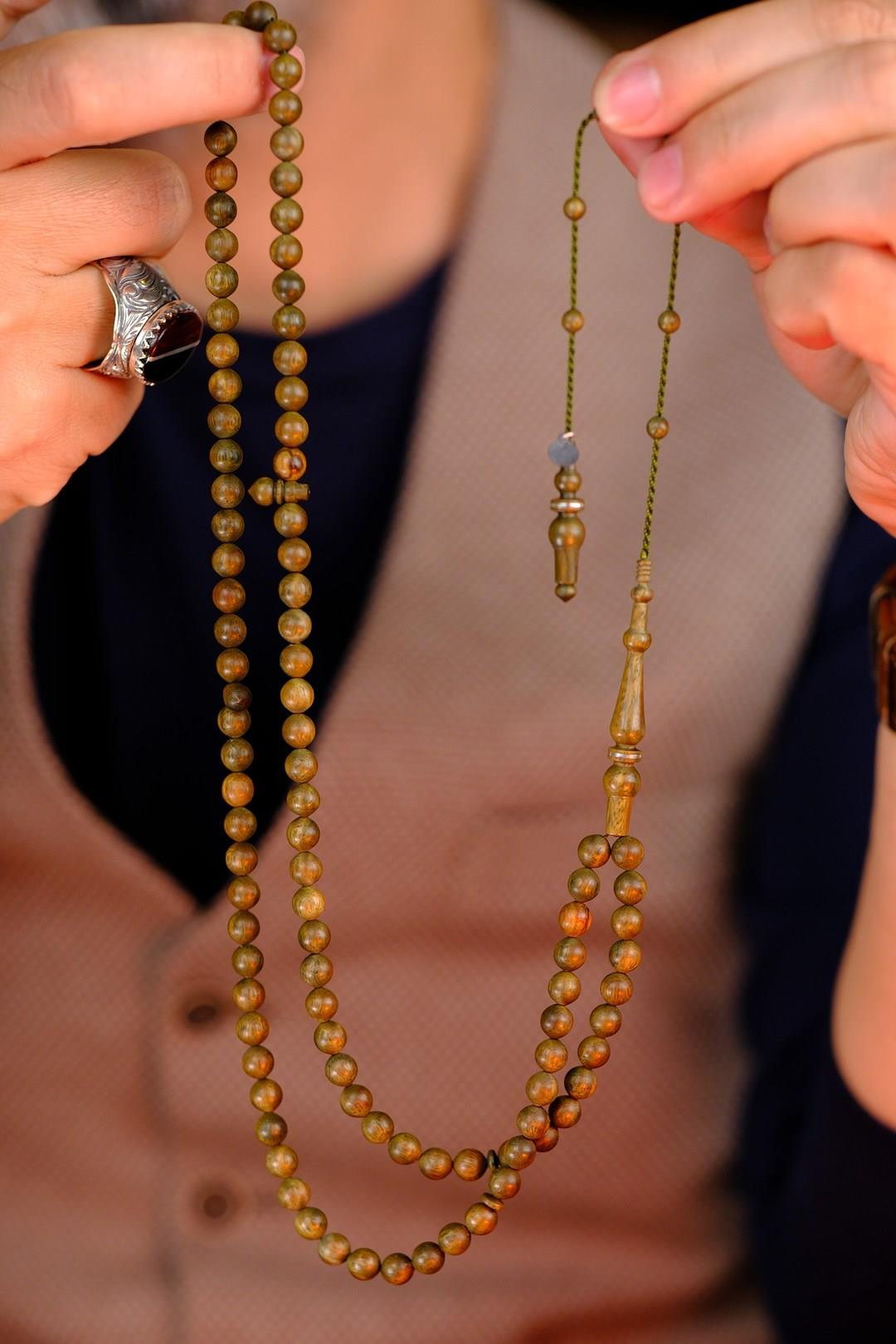 Master Yusuf Cevher Kokulu Pelesenk Ağacı Koleksiyonluk Tesbih (2li Set)