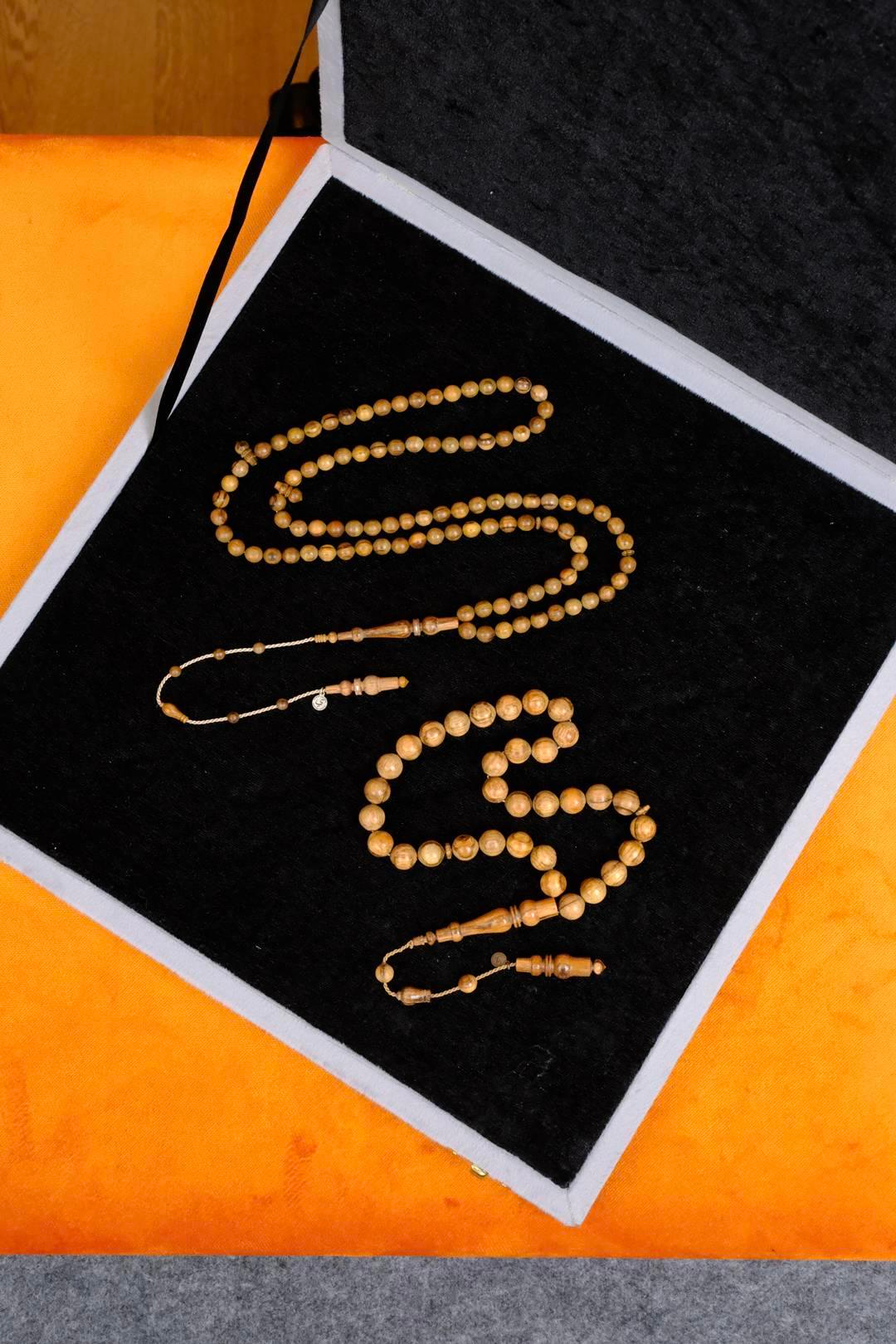 Master Yusuf Cevher Öd Ağacı Koleksiyonluk Tesbih (2li Set)