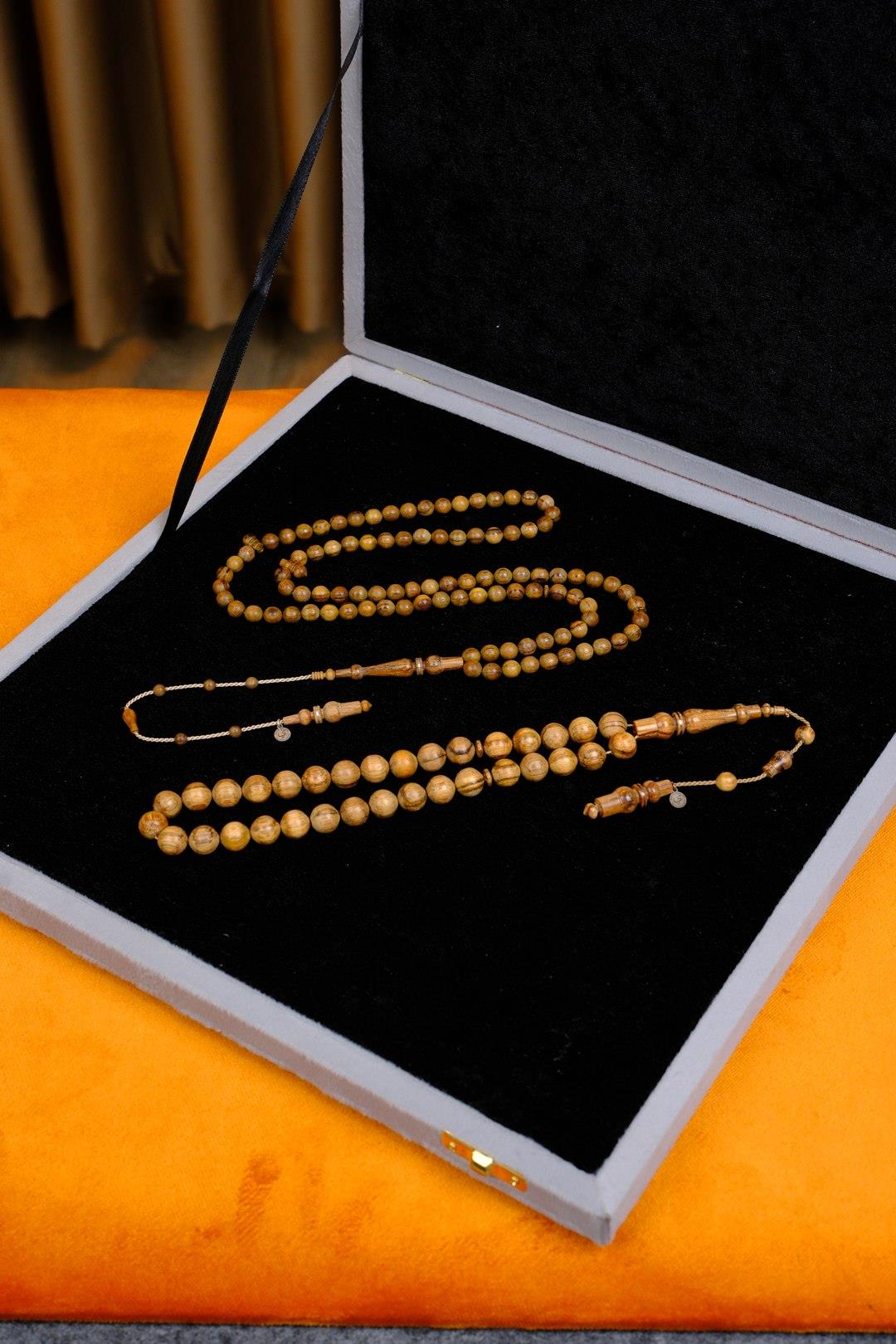 Master Yusuf Cevher Öd Ağacı Koleksiyonluk Tesbih (2li Set)