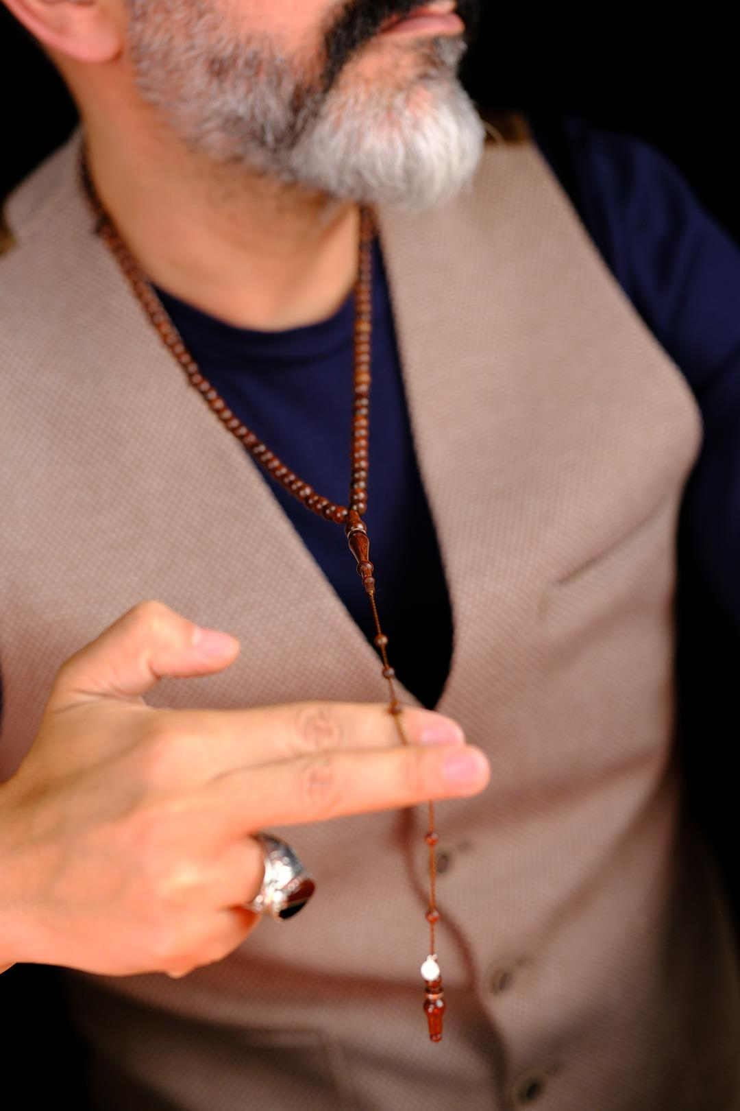 Master Yusuf Cevher Yı-Lan Ağacı Koleksiyonluk Tesbih (2li Set)